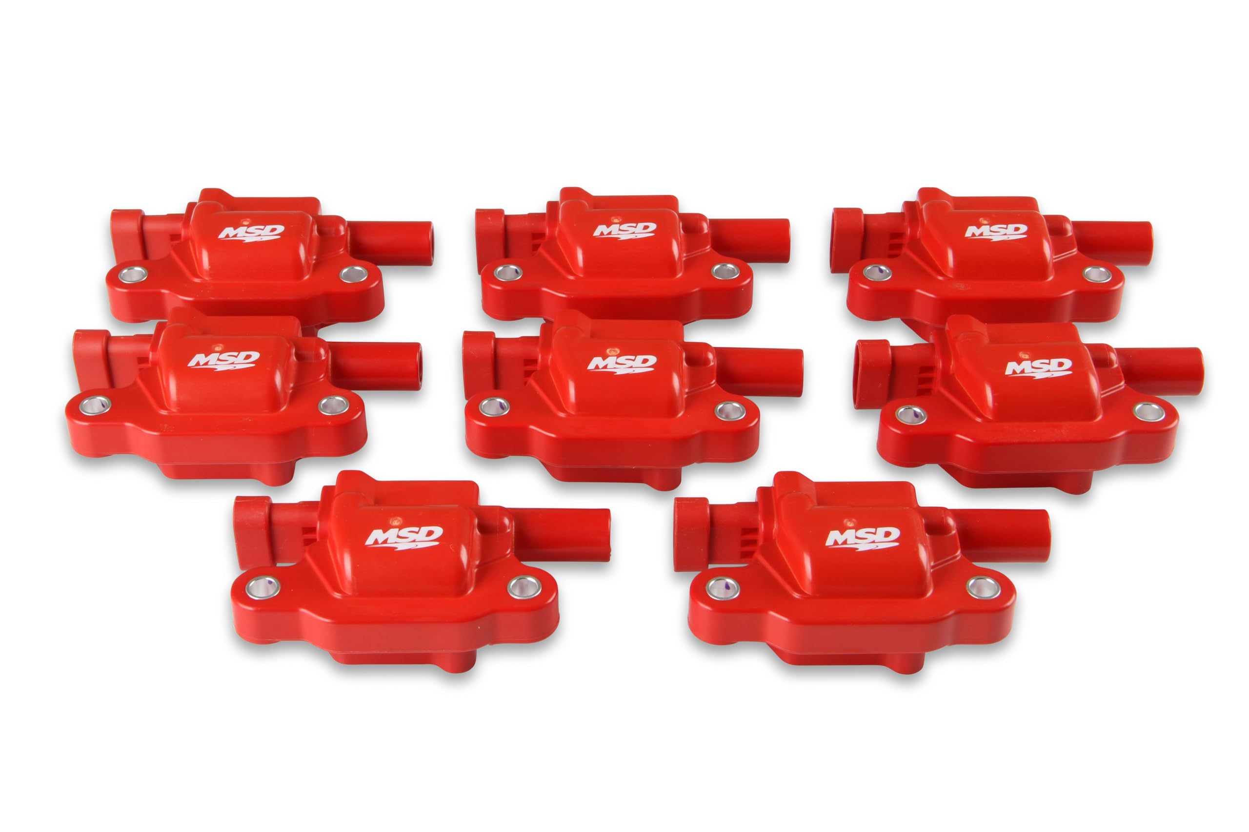 Msd 82658 Ignition Coils Blaster Ls Series, Red, 8-Pack