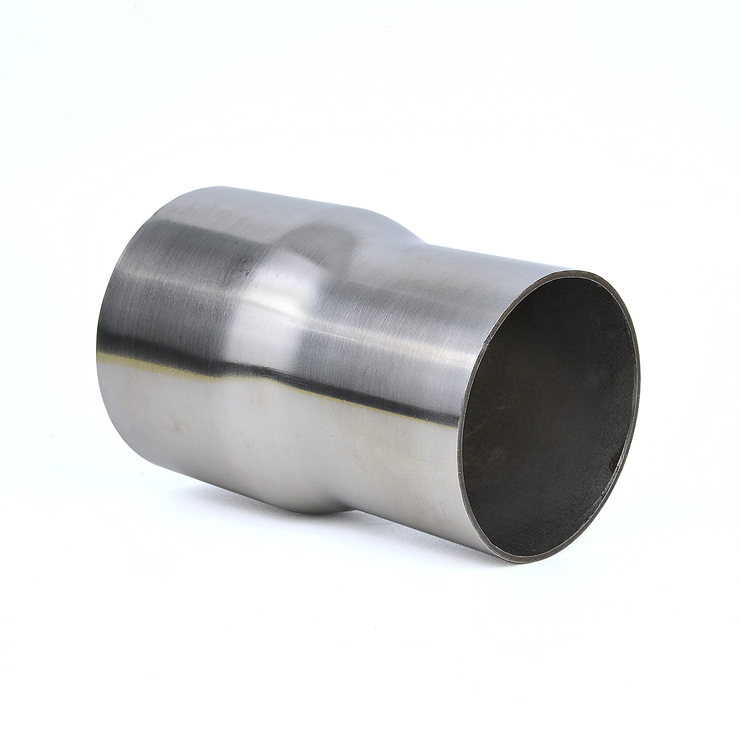 Universal ID 2 inch to OD 2.5 inch Stainless Steel Exhaust Adapter Coupler (2'' ID to 2 1/2'' OD), Pipe Connect Reducer Whole Le