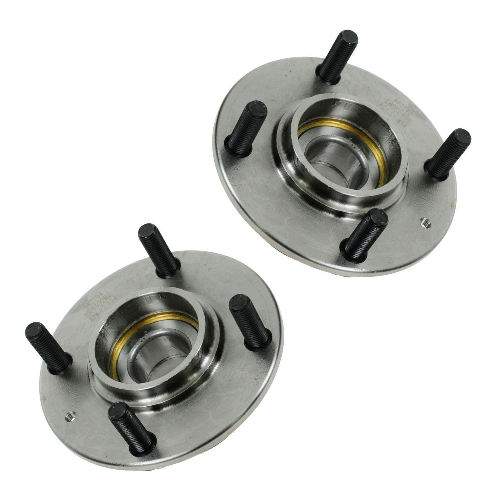 Trq Rear Wheel Hub Bearings Assembly Set Compatible With 2001-2006 Hyundai Elantra 2005-2009 Kia Spectra Spectra5