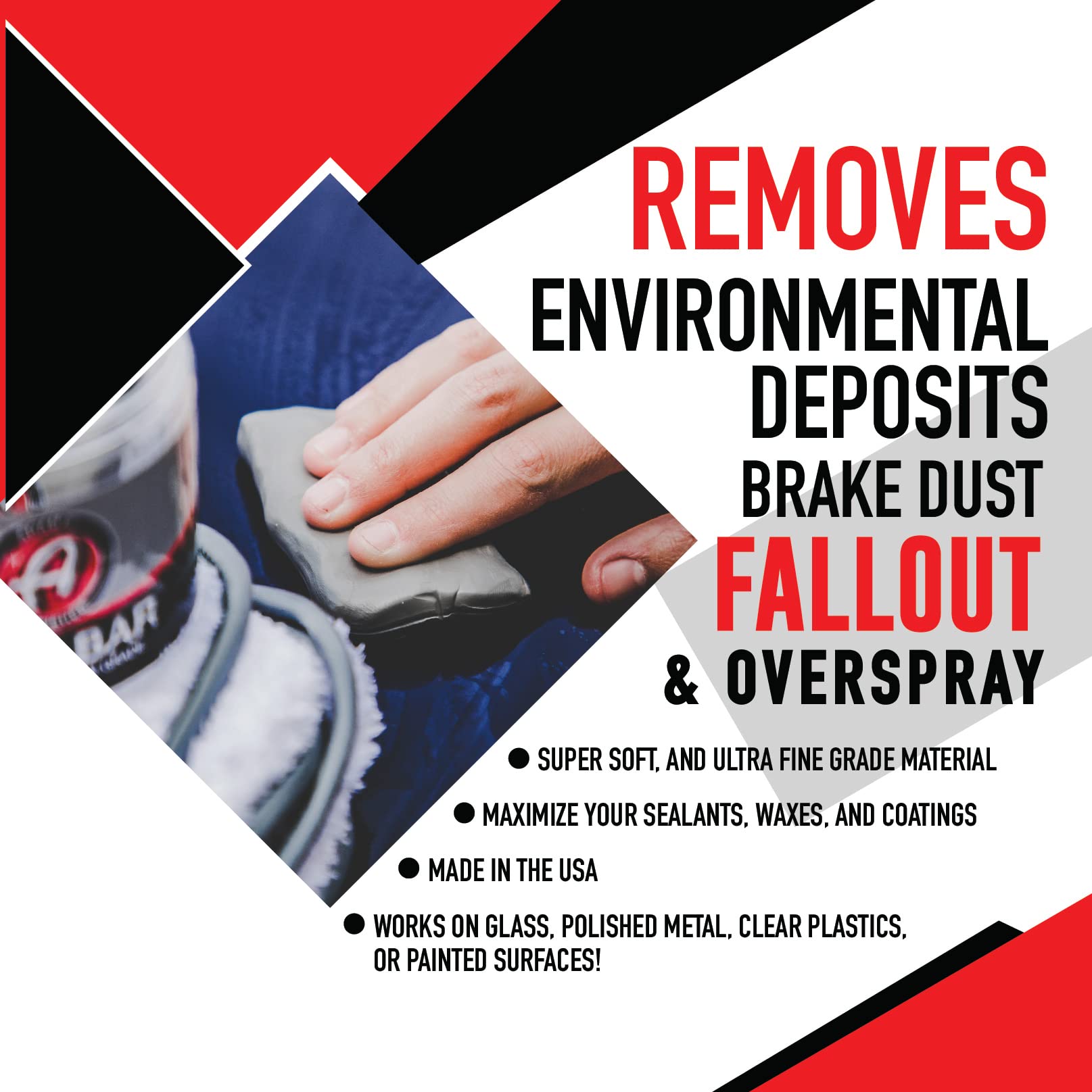 Adam'S Polishes Medium Grade Clay Bar Jar (Medium Grade Jar)