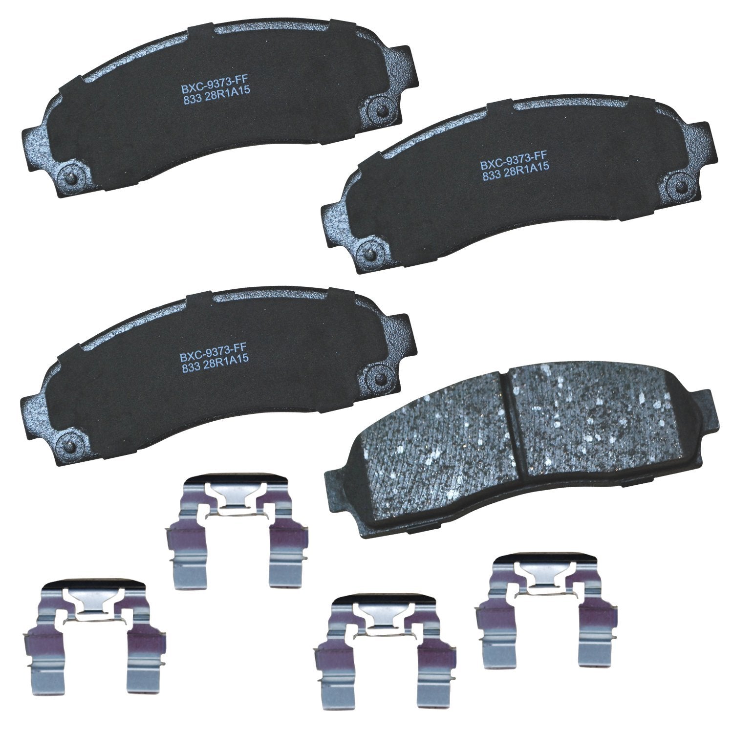 Bendix Premium Sbc833 Ceramic Front Brake Pads For Select Models Ford Explorer, Explorer Sport, Sport Trac, Ranger, Mazda B2300,