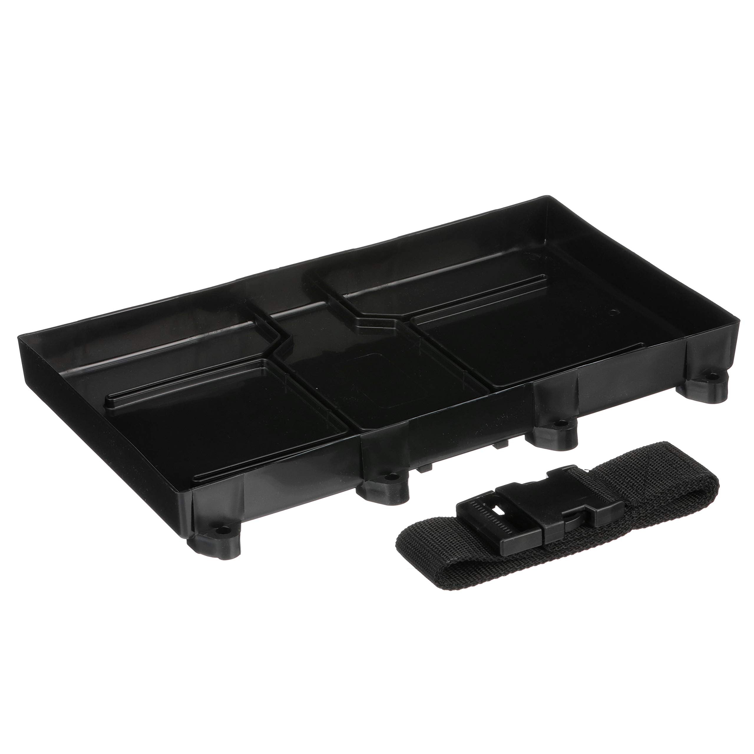 Seachoice Battery Tray With Hold Down Strap, Group 29/31,Black
