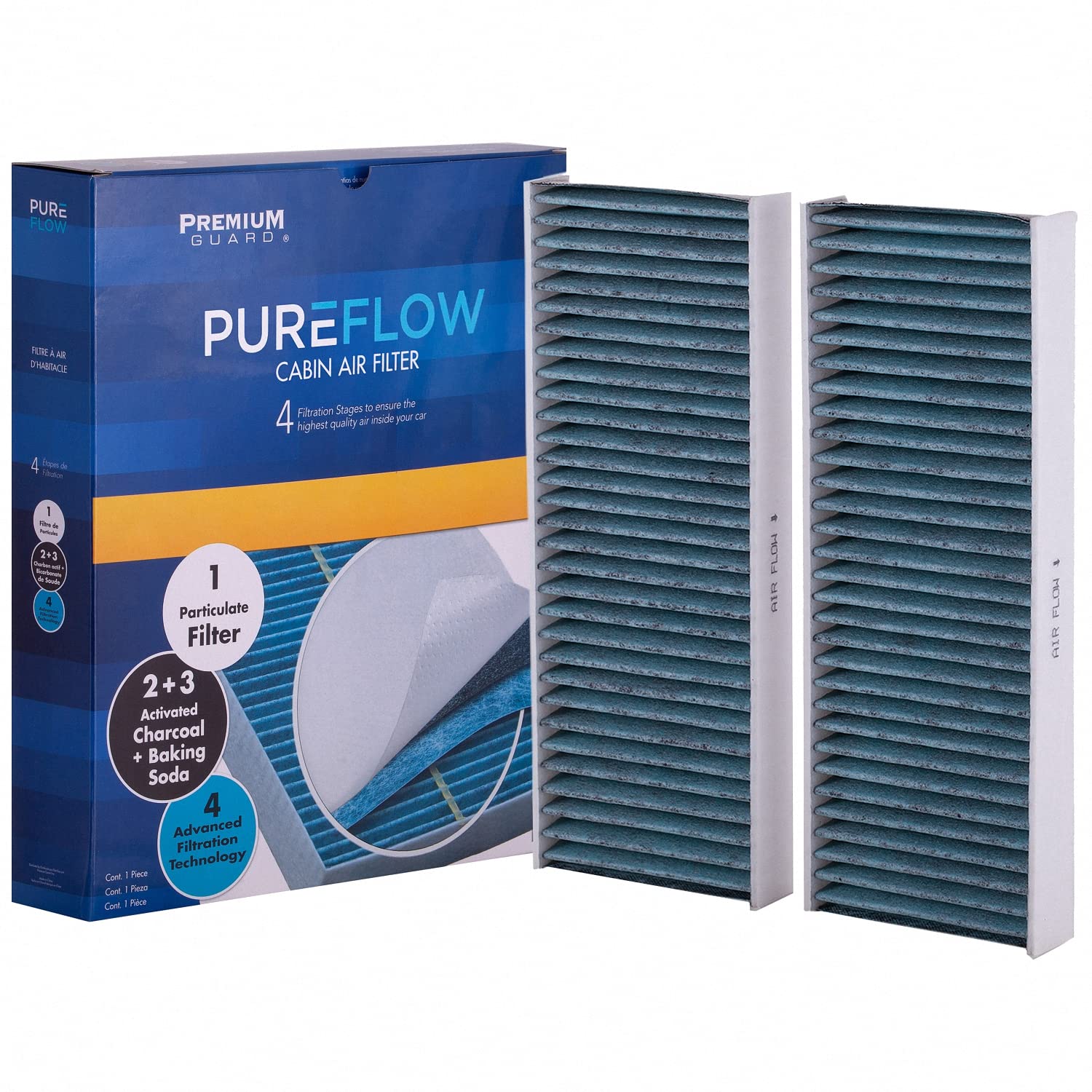 Pureflow Cabin Air Filter Pc5764X | Fits 2005-2020 Nissan Frontier, 2005-2012 Pathfinder, 2005-2015 Xterra, 2005-2009 Pickup, 20