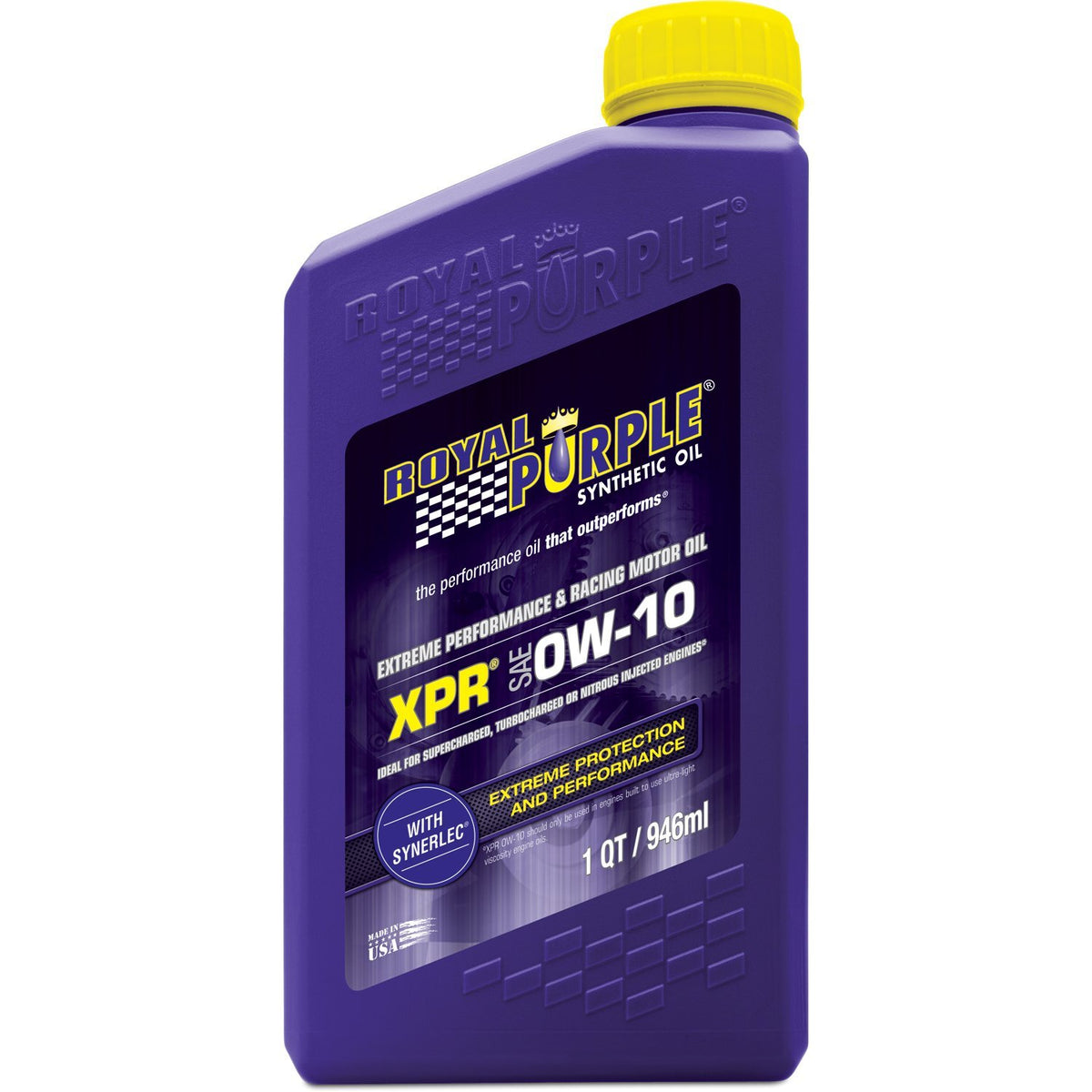 Royal Purple Roy01009 Xpr Sae 0W10 Motor Racing Oil