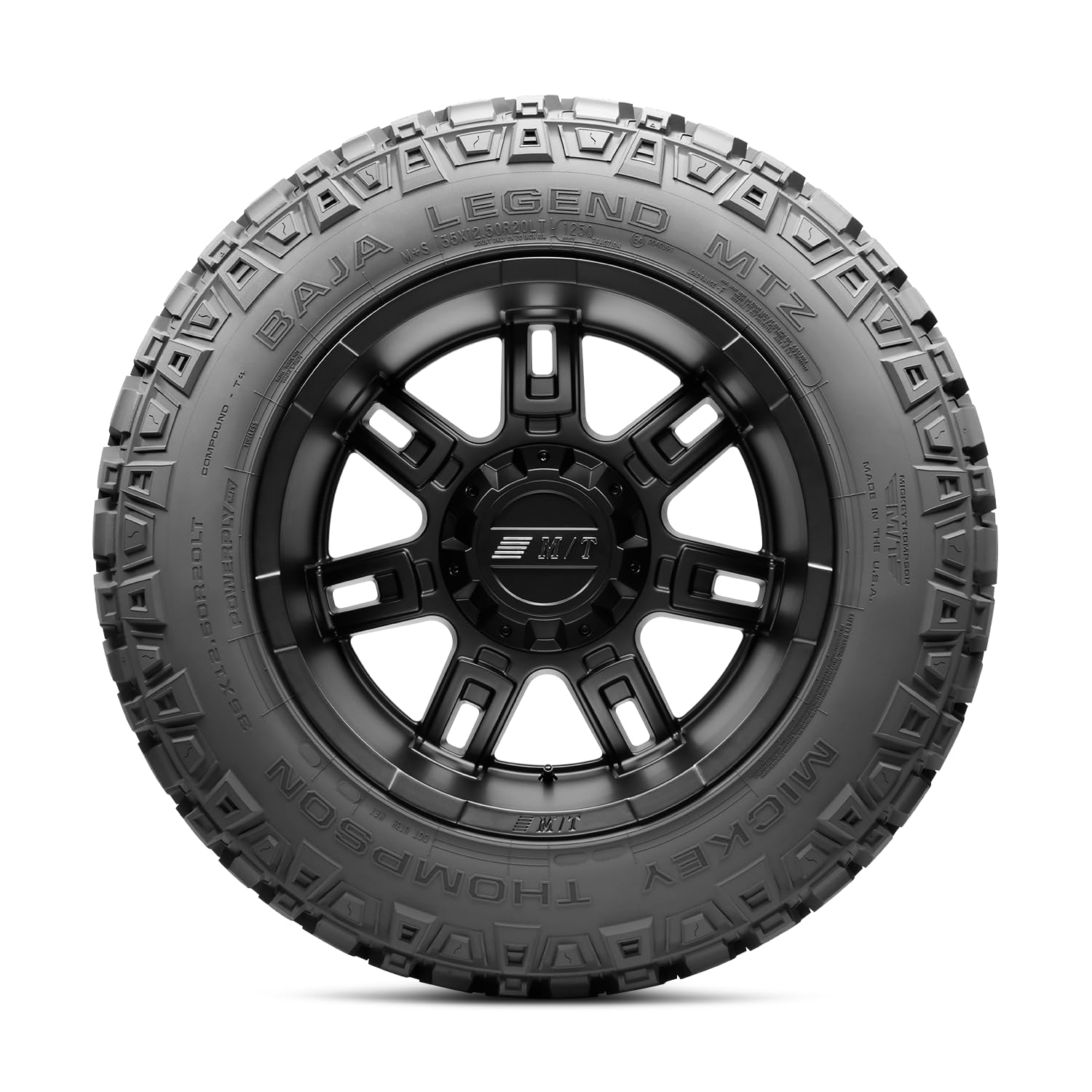 Mickey Thompson Baja Mtz P3 All-Season Radial Tire - 35/12.50R17 119Q