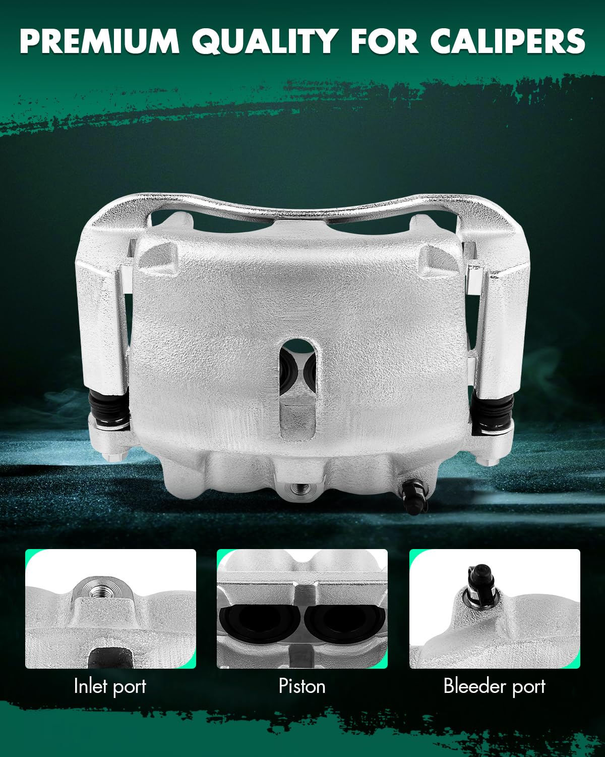 Scitoo Front Right Brake Caliper With Bracket 18-B4974 Compatible For Ford For F-150 2005-2008 For Lincoln Mark Lt 2006-2008