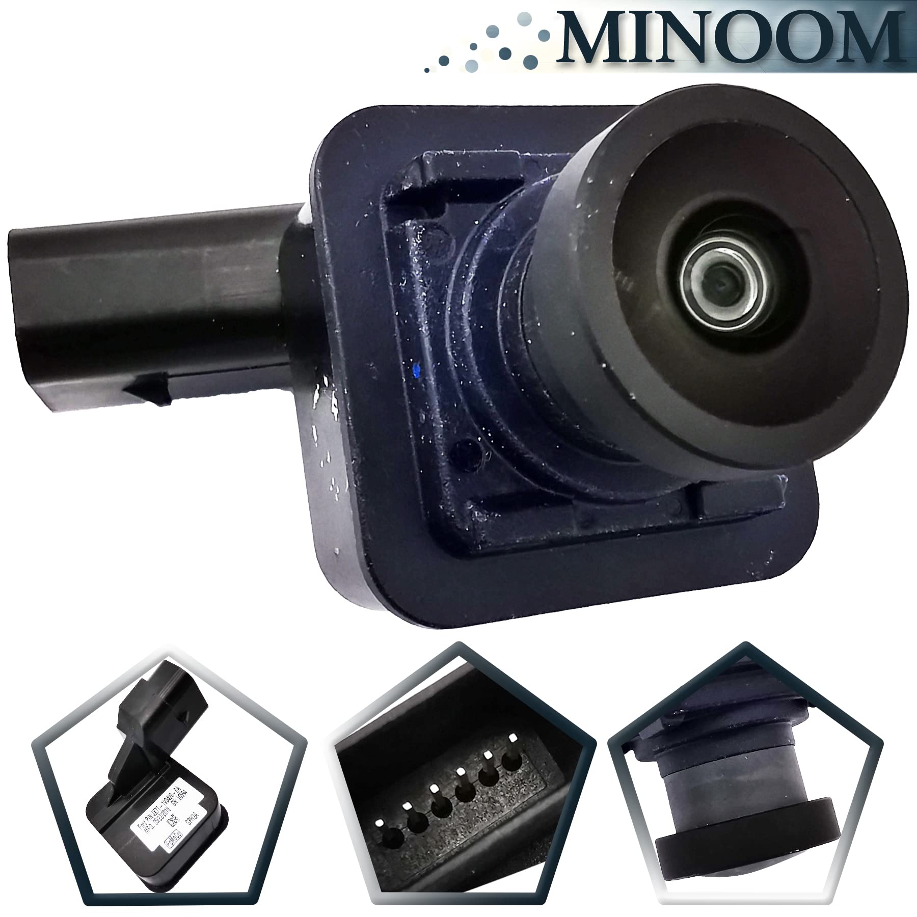 Minoom Jx7T-19G490-Ba Rear View Backup Parking Camera Assist Replacement For F-Ord Part No.#Jx7T 19G490 Ba?Jx7T19G490Ba