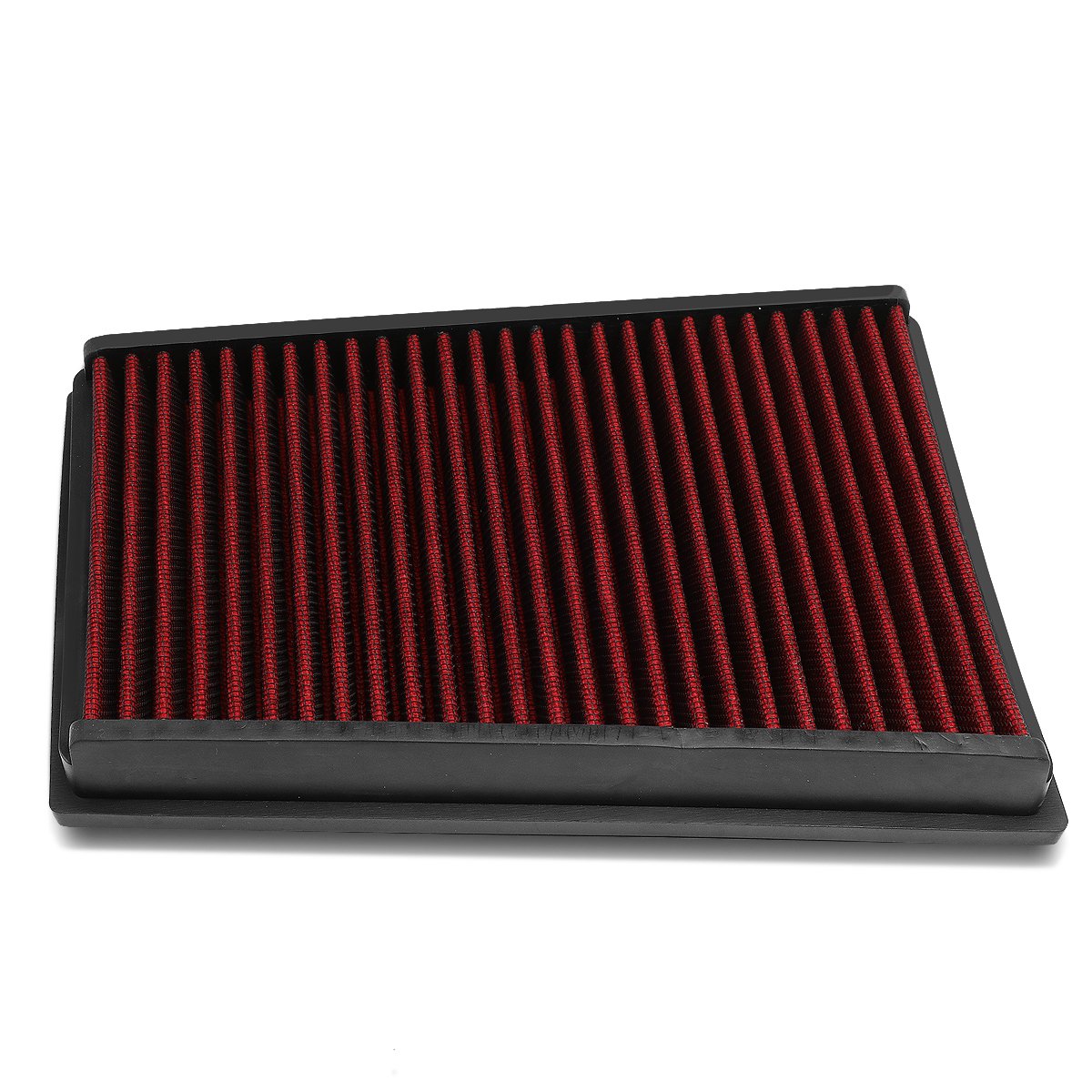 Dna Motoring Afpn-130-Rd Clean Air Washable Drop In Panel Air Filter Enhance Engine Performance Power & Acceleration Improve [Co