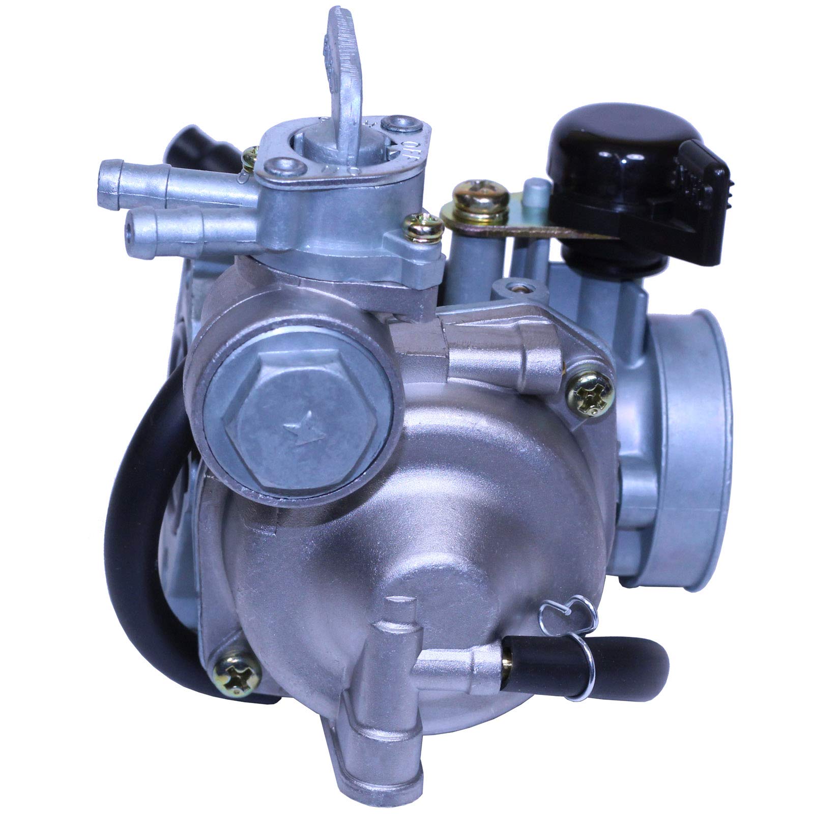 GLENPARTS Replacement Carburetor Compatible with Honda Horizontal Clone Motors with 50cc 70cc 110cc 125cc Roketa TaoTao SunL Kaz