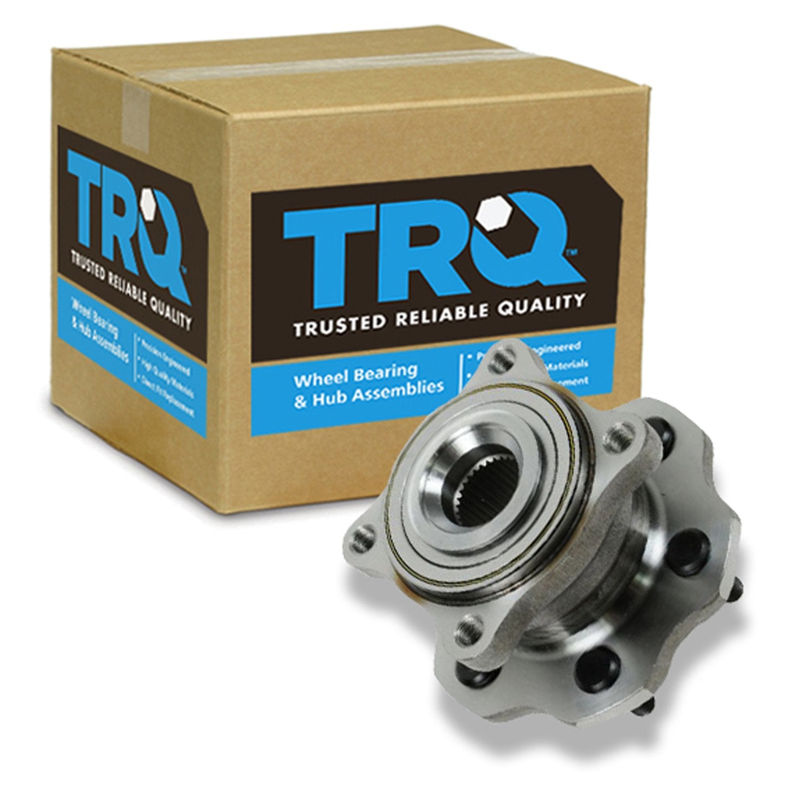 Trq Rear Wheel Bearing & Hub Assembly With Abs Sensor Compatible With 2005-2008 Nissan Armada 2005-2012 Pathfinder
