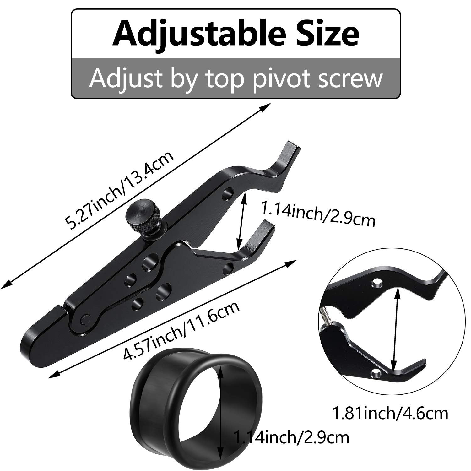 2 Sets Throttle Lock Motorcycle Throttle Lock Motorcycle Cruise Control Motorcycle Throttle Assist with Silicone Ring Protect Th