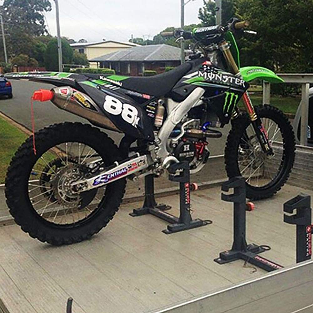 Risk Racing 00204 Black Junior Lock-N-Load Strapless Motocross Transport System