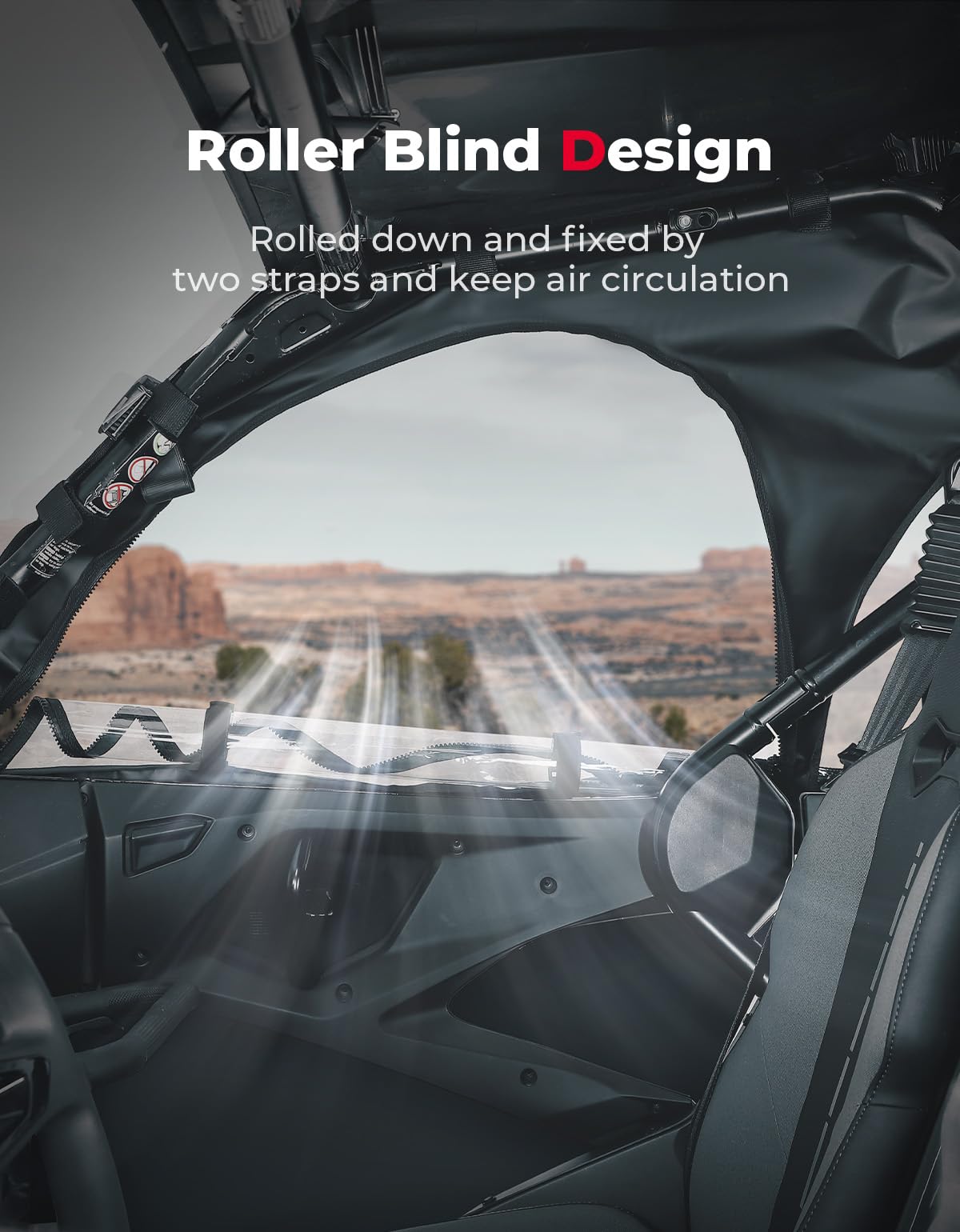 Kemimoto Upper Doors Compatible With Cfmoto Zforce 950 Upgrade Fit With Side Mirrors And Windshields, Zforce 950 H.O 2022-2024 /