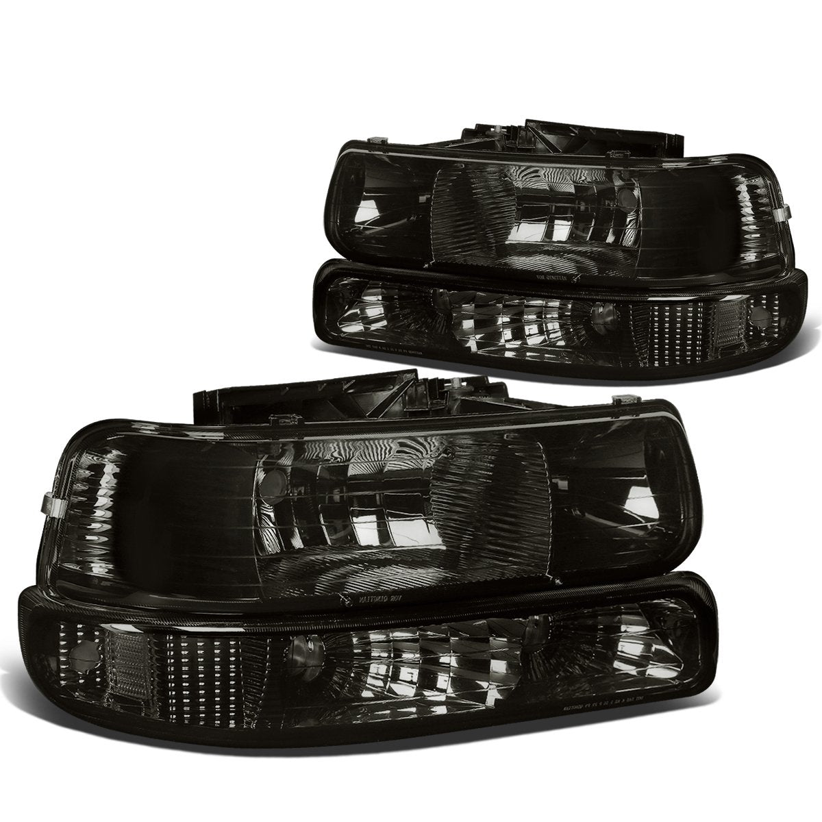 Dna Motoring Hl-Oh-Cs99-4P-Sm-Cl1 Headlight Assembly Passenger Side