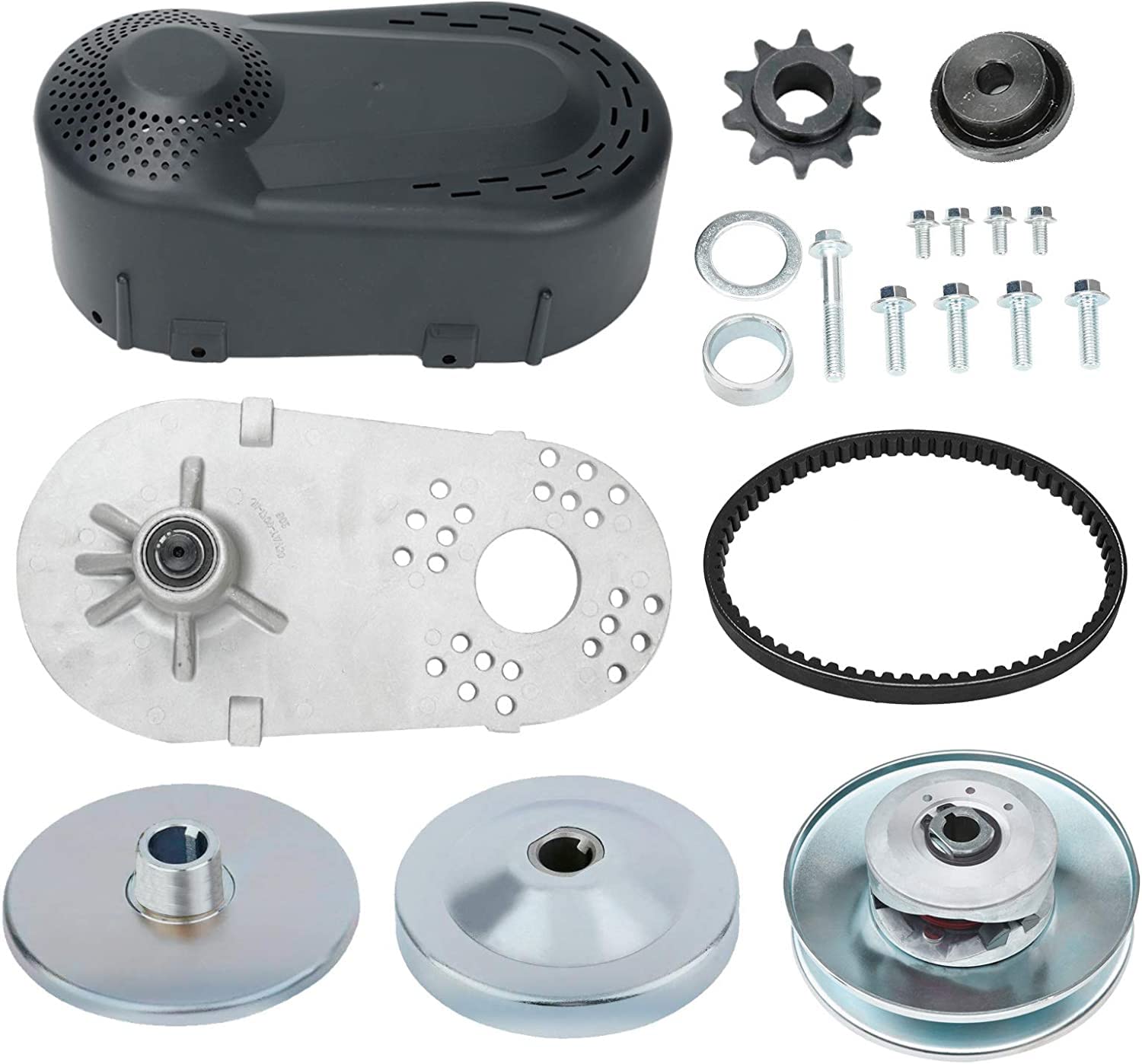 Blackhorse-Racing 1'' Go Kart Torque Converter Cvt Comet Clutch Go Kart Clutch Replaces Comet 219554A 203814A Tav2 30-75 Yerf Do