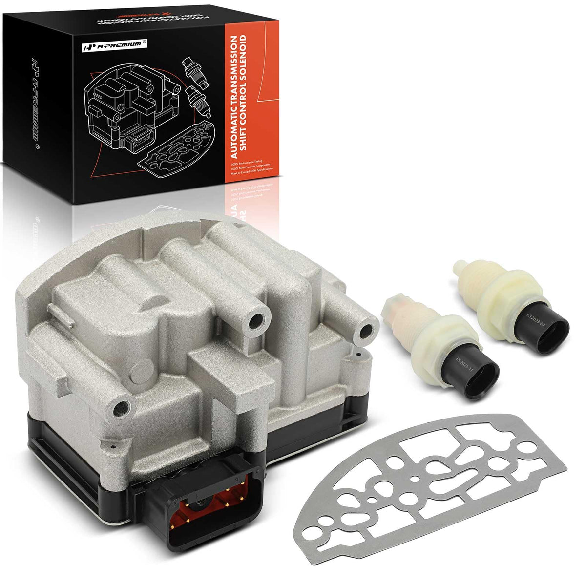 A-Premium Automatic Transmission Shift Control Solenoid Block Pack Compatible with Chrysler, Dodge, Eagle & Plymouth Model - for