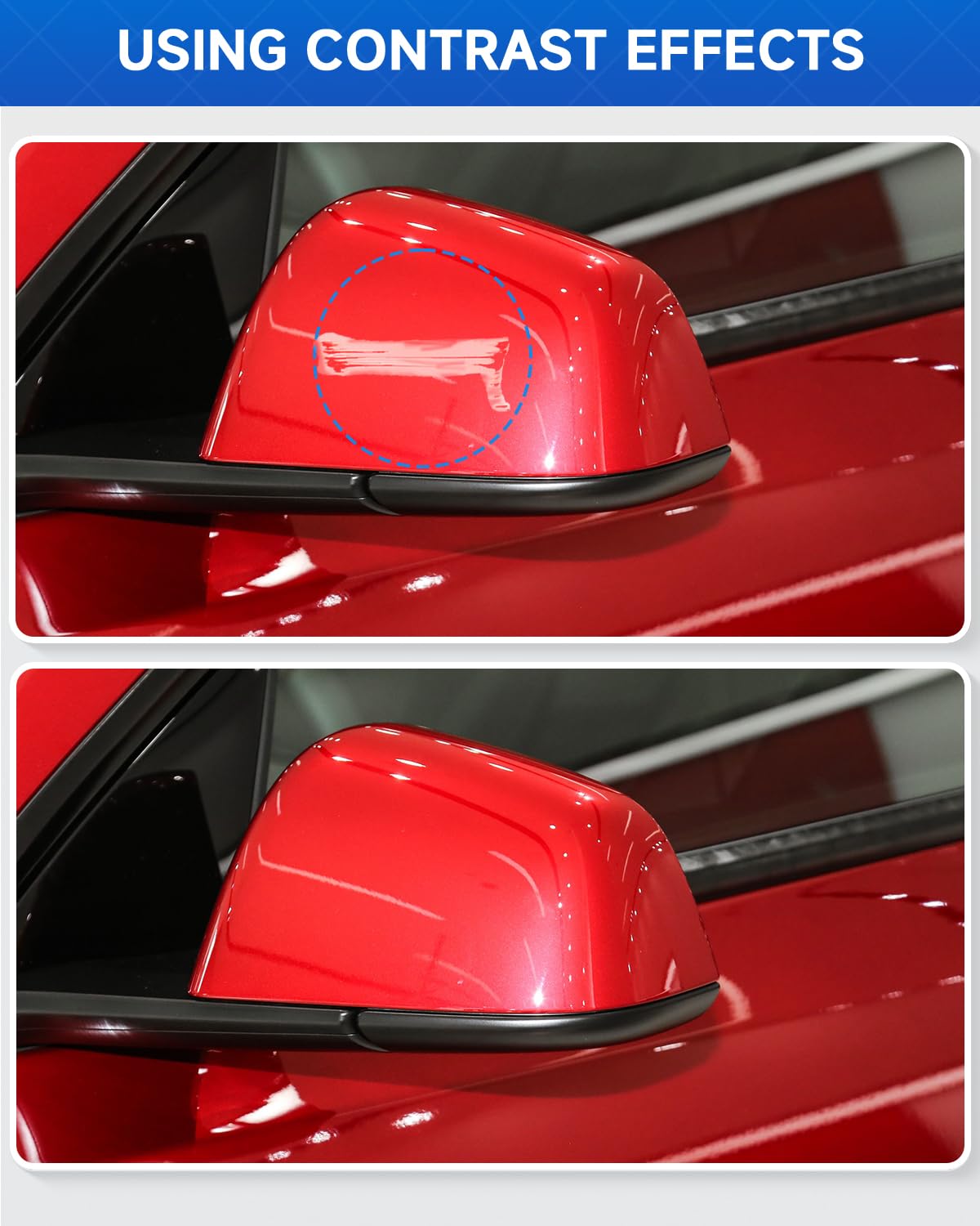 Teslaunch Red (PMMR/PPMR) Touch Up Paint for Tesla Model 3/Y/S/X- OEM Original Touch Up Paint Pen for Tesla Scratches Repair (Re