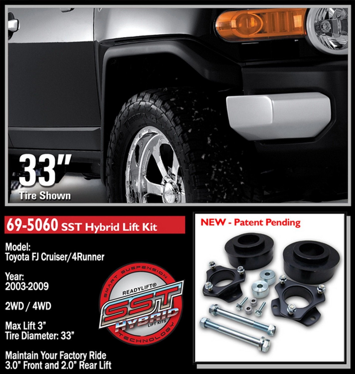 Readylift 69-5060 Smart Suspension Technology Lift Kit