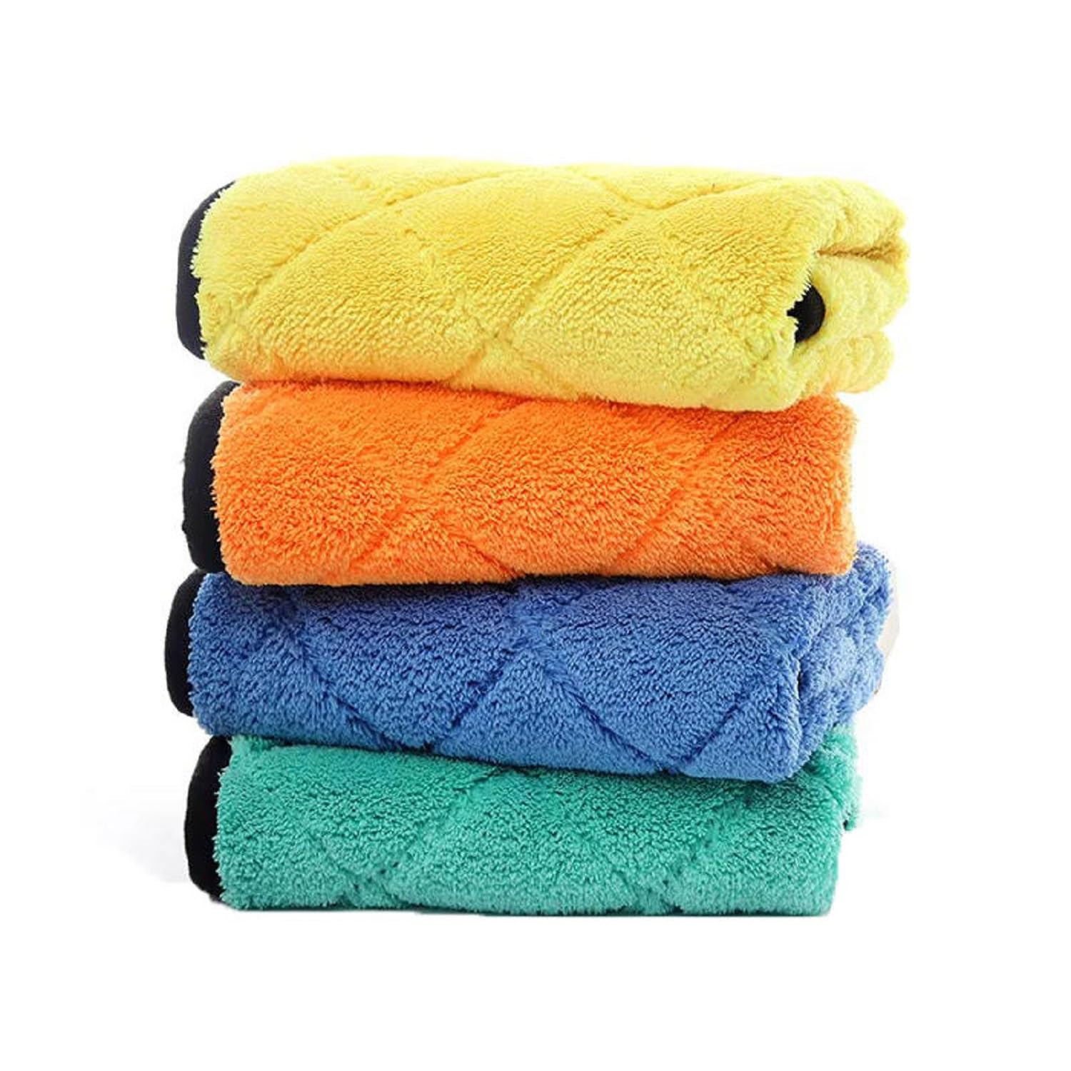 Auto Hub 900GSM Microfiber Cloth  Ultra Soft Dual Sided Microfiber Cloth  Lint & Streak Free Kitchen Cleaning Cloth  Multipu