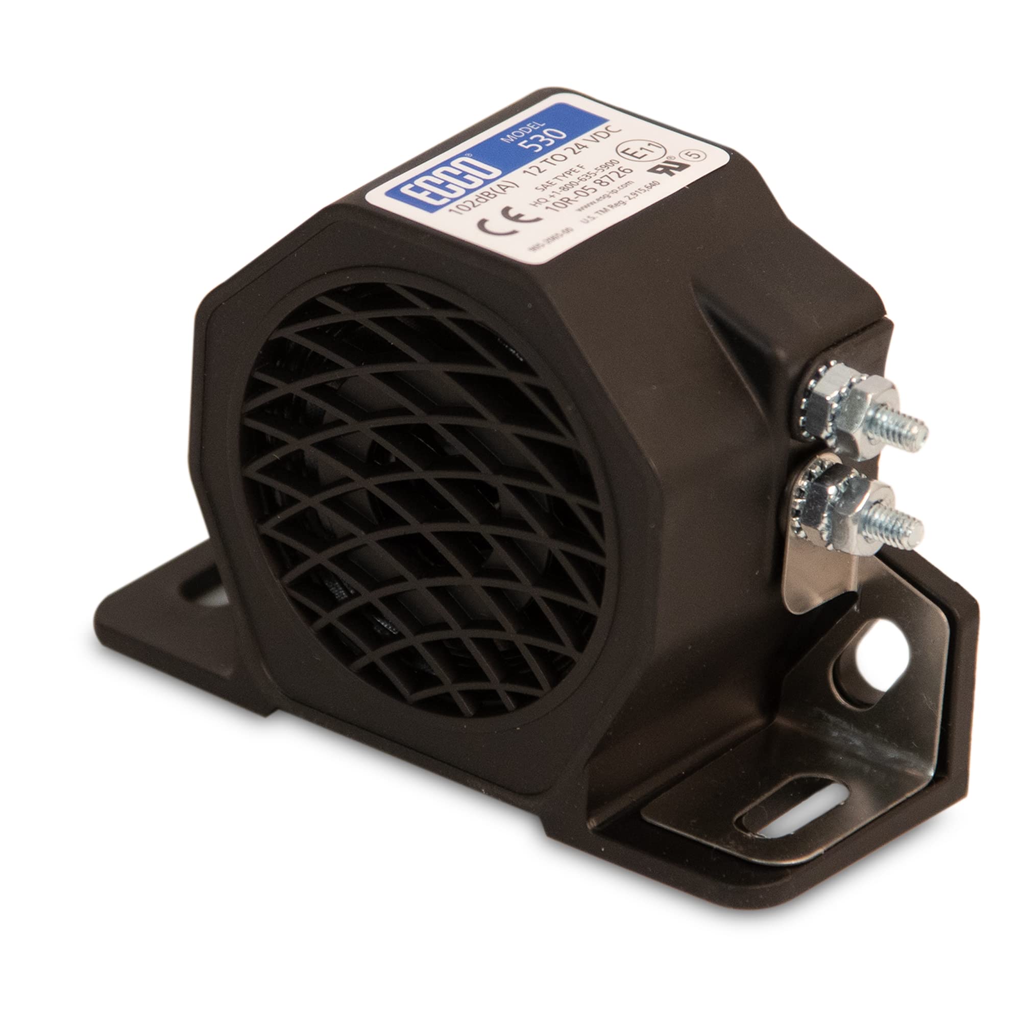 Ecco 102 Db 12-24V Src Two-Bolt Back-Up Alarm - 530