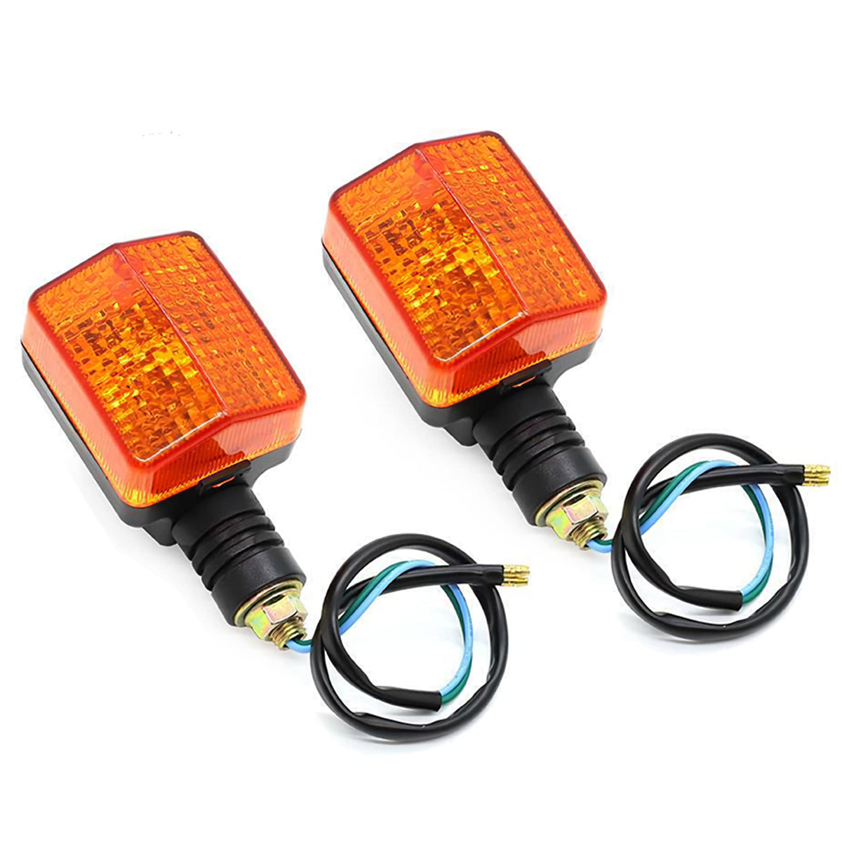 BuliBoao Motorcycle Rear Turn Signal Light Pair for Honda XL250R 1984-1987, XL350R 1984-1985, NX125 1988-1990, Nighthawk 250 CB2