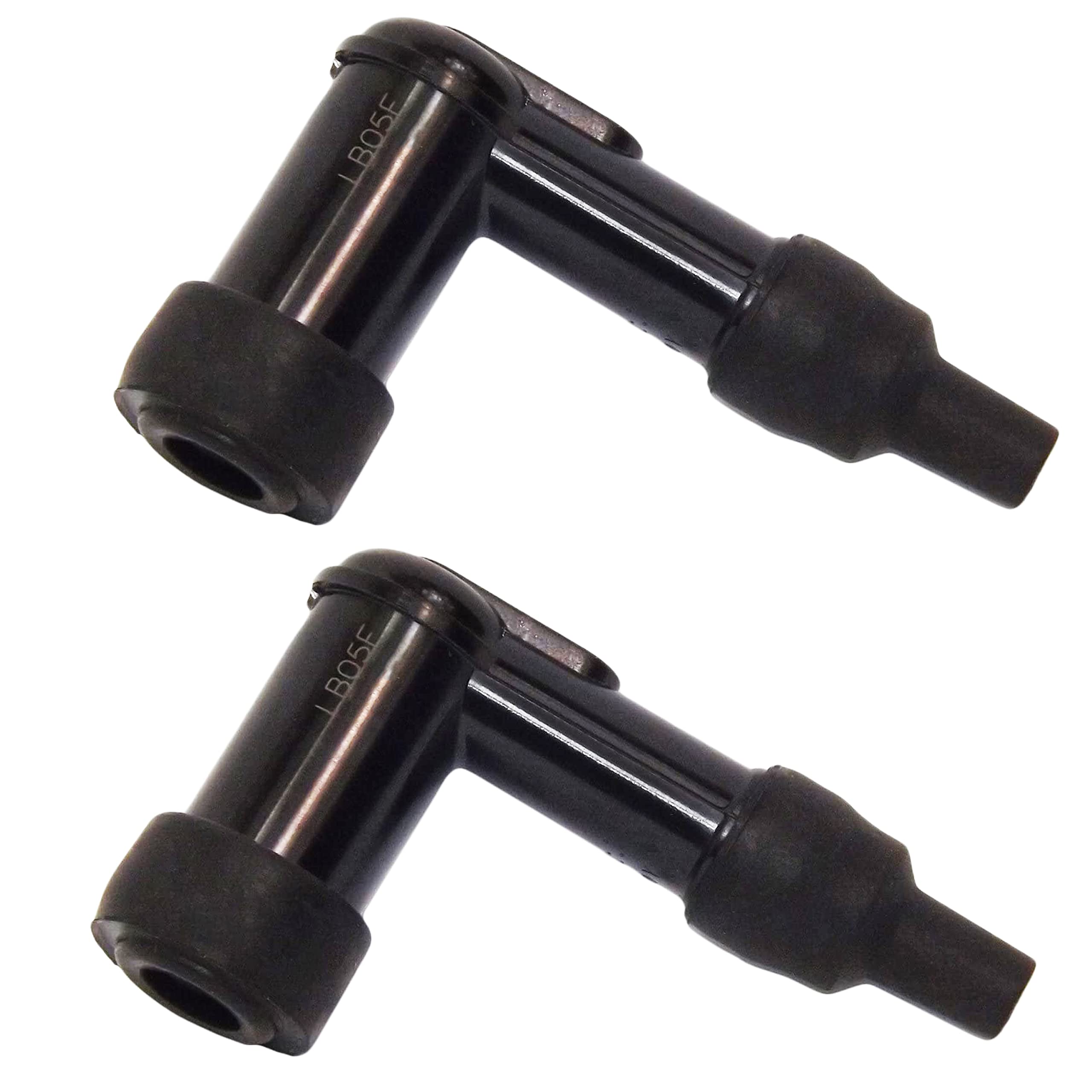 (Pack of 2) LB05F Resistor Spark Plug Cap fits small engine