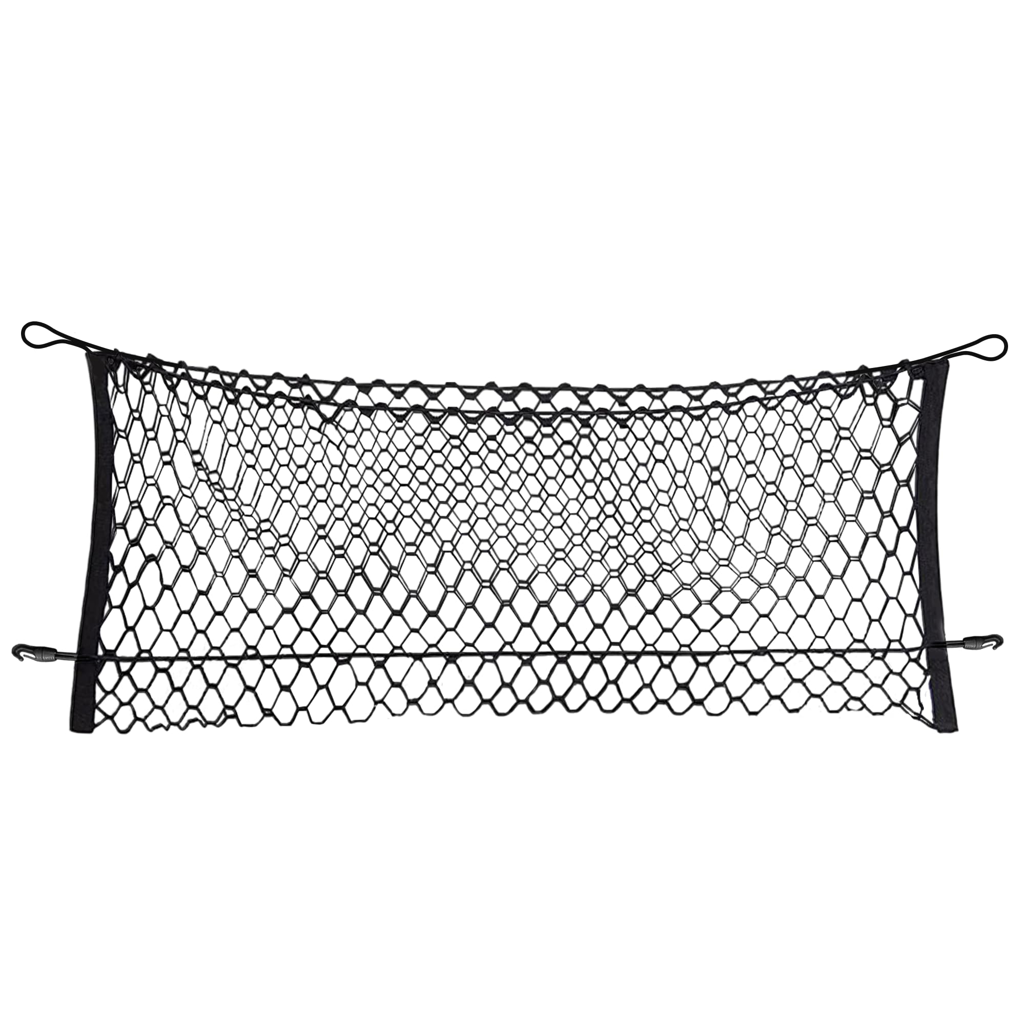 Envelope Style Trunk Mesh Cargo Net For Toyota Highlander 2020-2024 Car Accessories - Premium Trunk Organizers And Storage - Cargo Net For Suv Truck - Best Carrier Organizer For Toyota Highlander