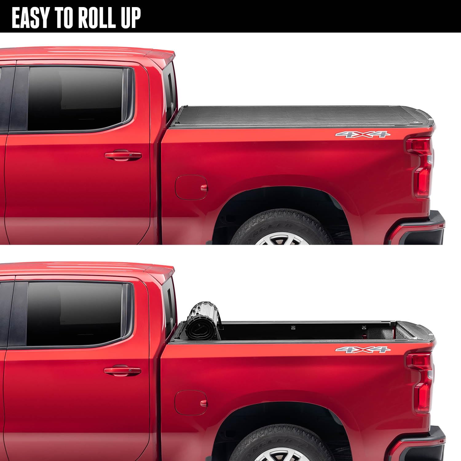Realtruck Bak Revolver X2 Hard Rolling Truck Bed Tonneau Cover | 39327 | Fits 2015 - 2020 Ford F-150 6' 7'' Bed (78.9'')