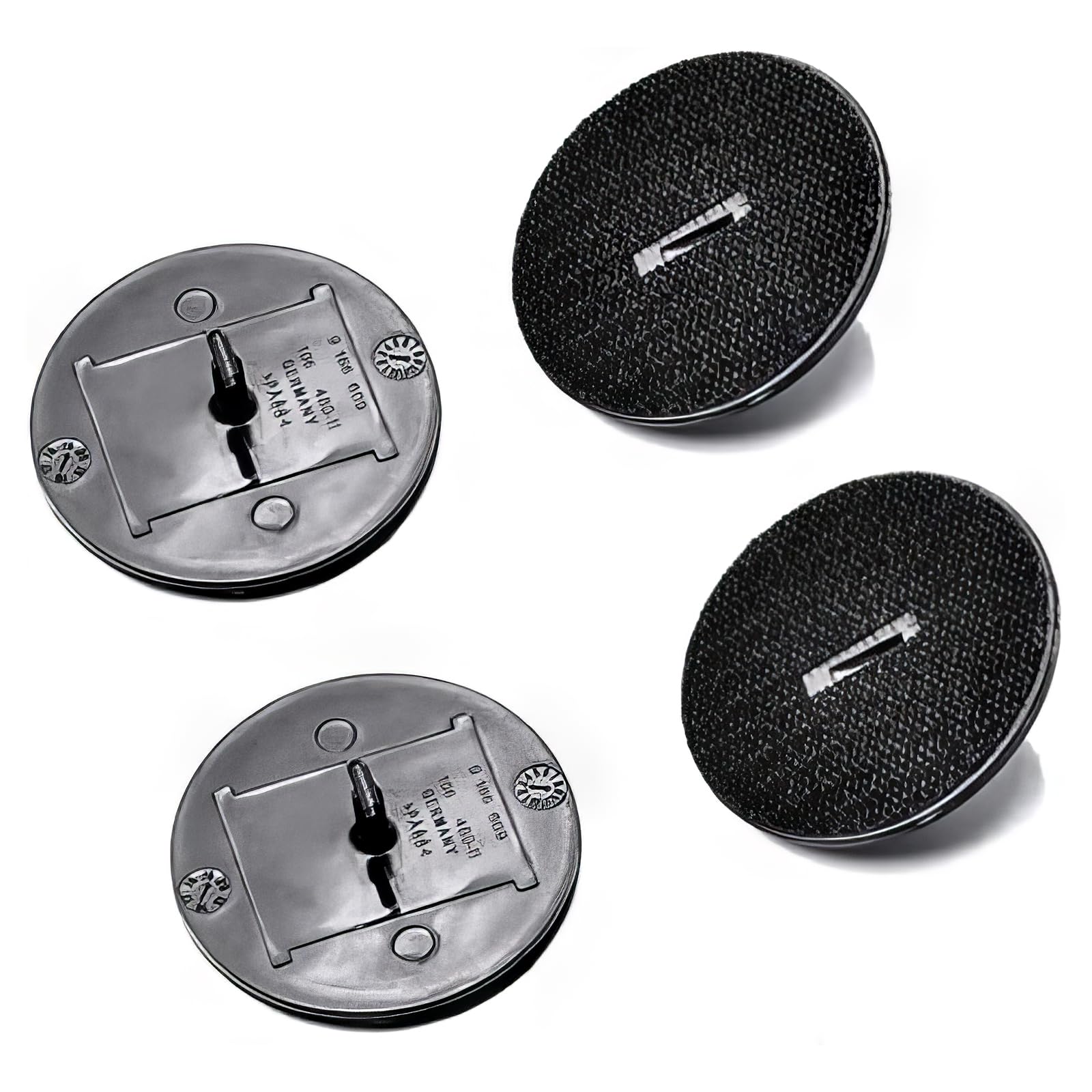 Otuayauto 4Pcs Floor Mat Fastener - Replacement For Bmw Carmats Fixation Clips With T-Hook Anchor For Velour Carpet