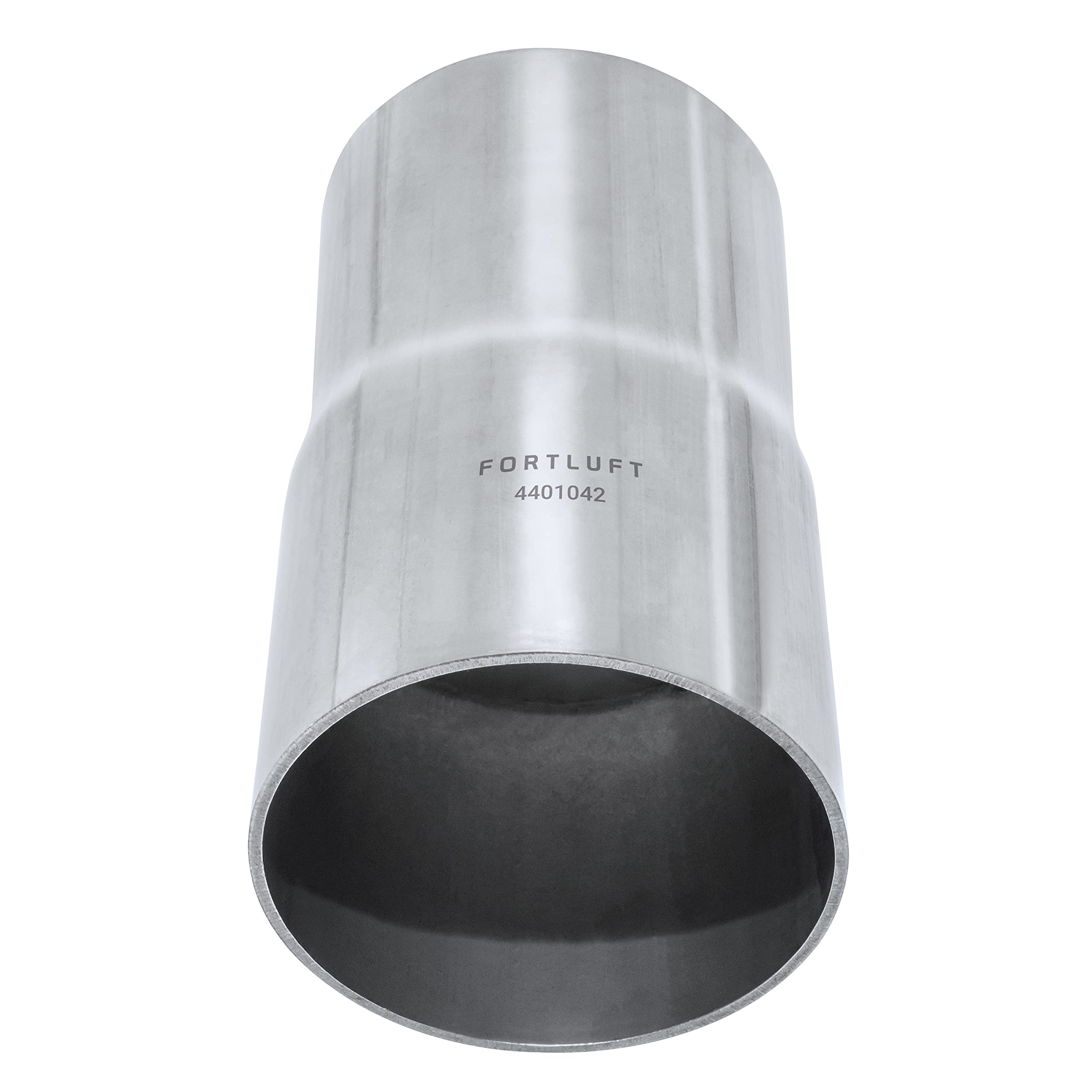Fortluft Universal Mandrel Exhaust Bend Pipe & Elbow Stainless Steel(Extension Pipe, 2.25''/57Mm)