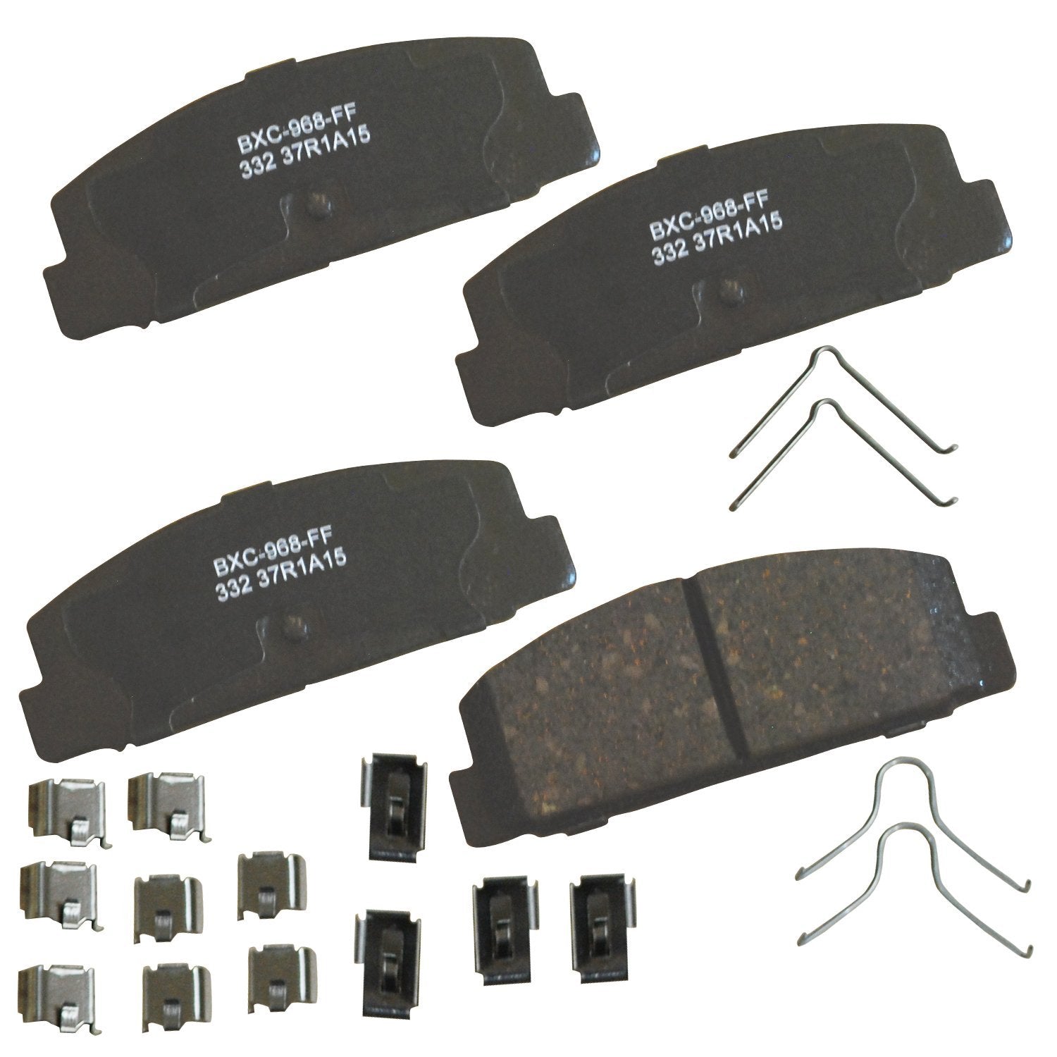 Bendix Premium Sbc332 Ceramic Rear Brake Pads For Mazda 6 2005-2003, Protege 2003, Rx-7 1991-1984, Rx-7 1995-1993