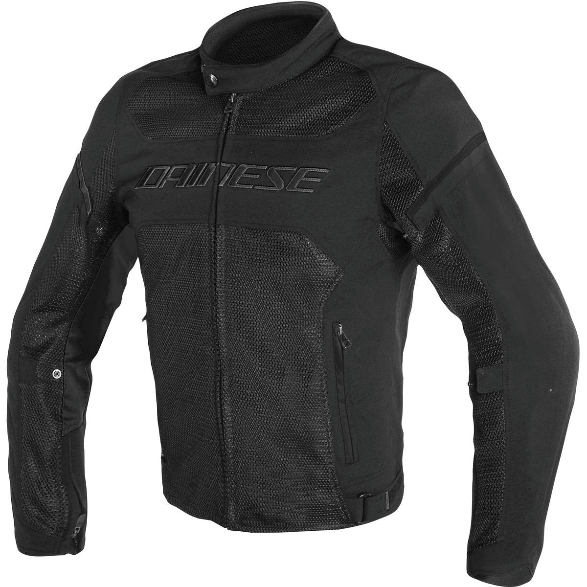 Dainese Air Frame D1 Tex Men'S Street Motorcycle Jackets - Black/Black/Black / 50