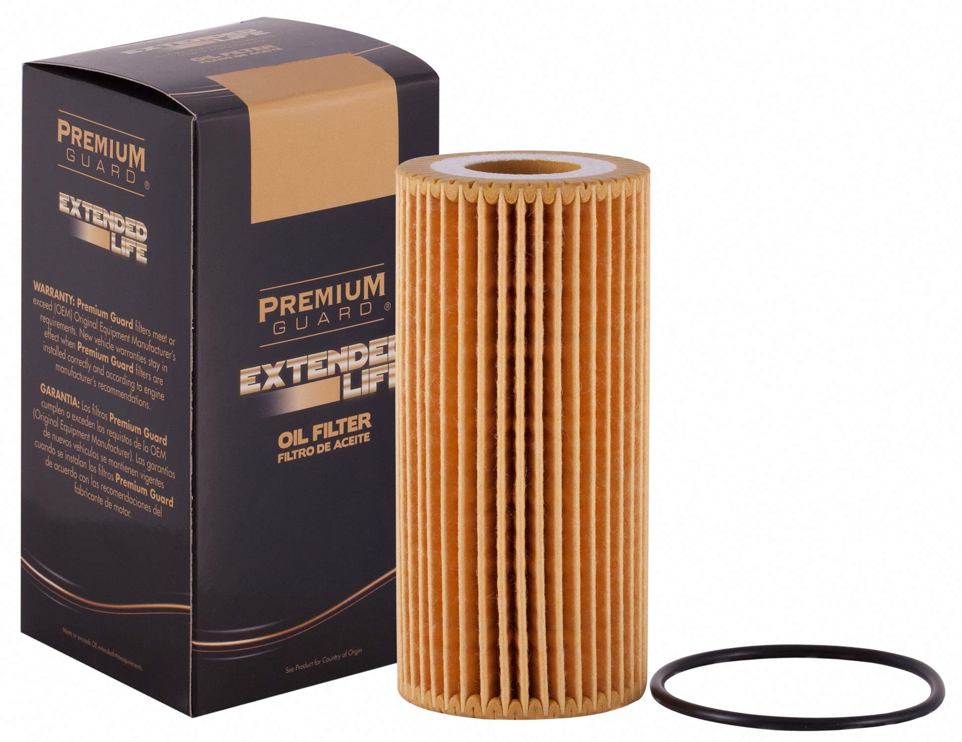 Premium Guard Pg8161Ex Extended Life Oil Filter Up To 10,000 Miles | Fits 2023-13 Various Models Of Volkswagen, Audi, Porsche, Seat