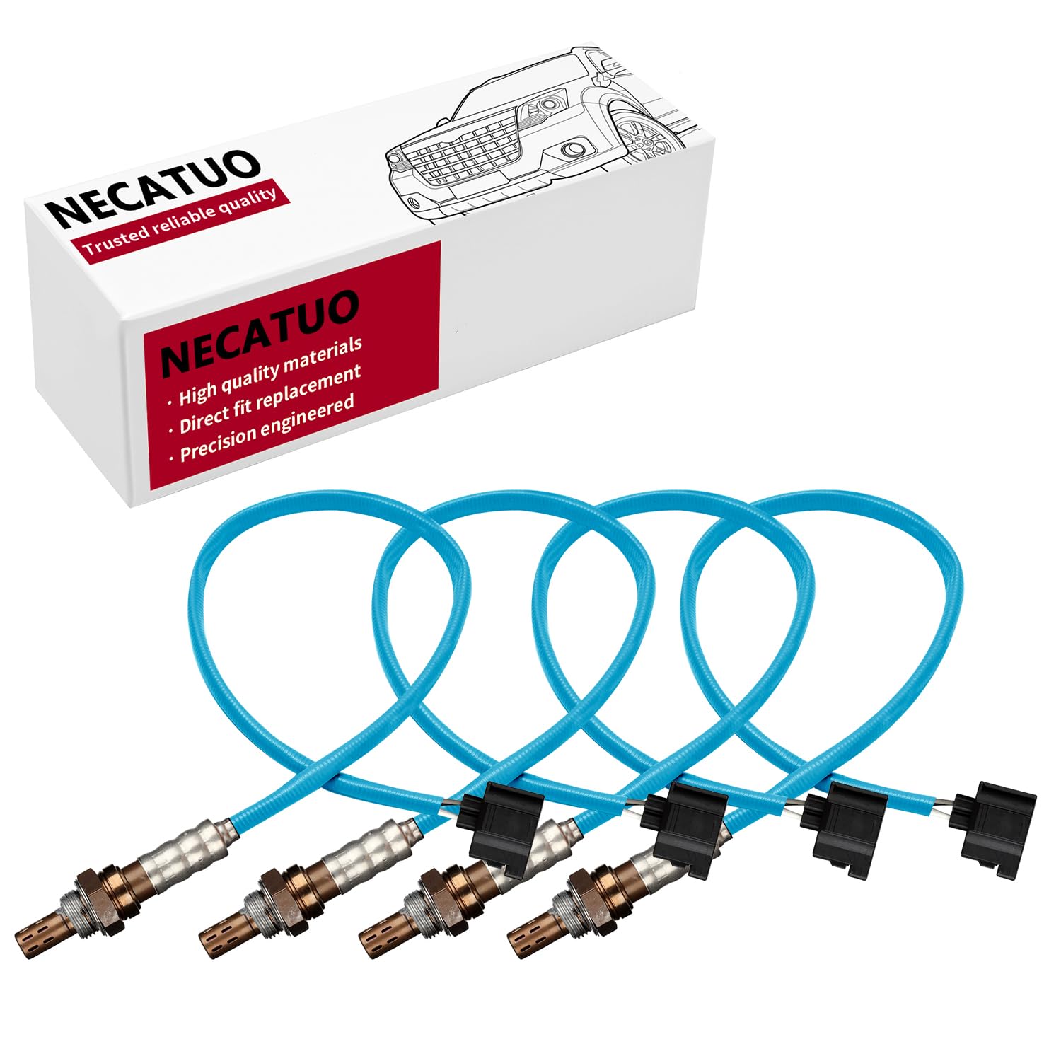 Necatuo 234-9131 Upstream O2 Oxygen Sensor Heated Air Fuel Ratio Compatible With Accord Civic Cr-V Tlx Ilx For 211200-3580 36531