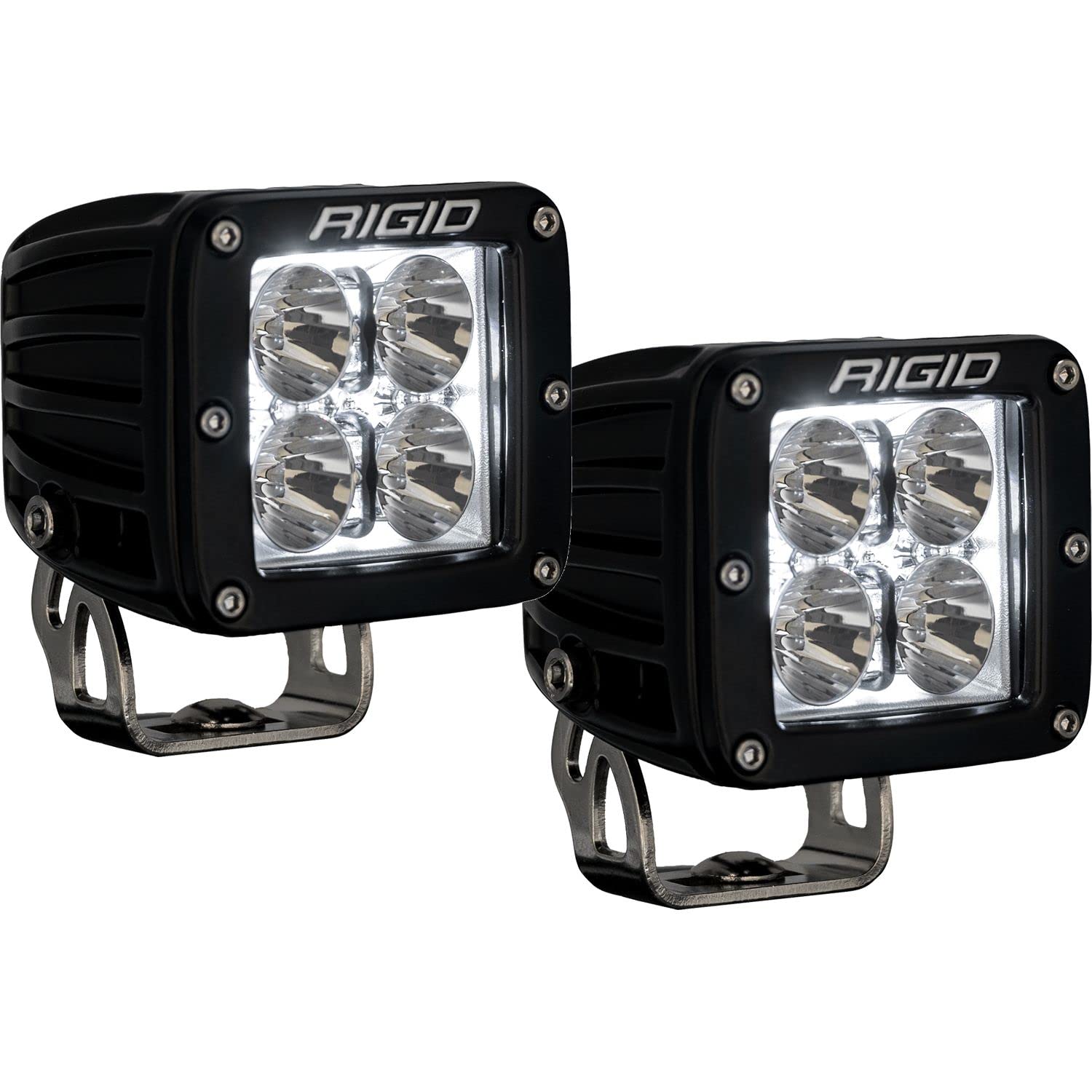 Rigid Industries 202053 Radiance+ Pod Rgbw | Pair Multi Color