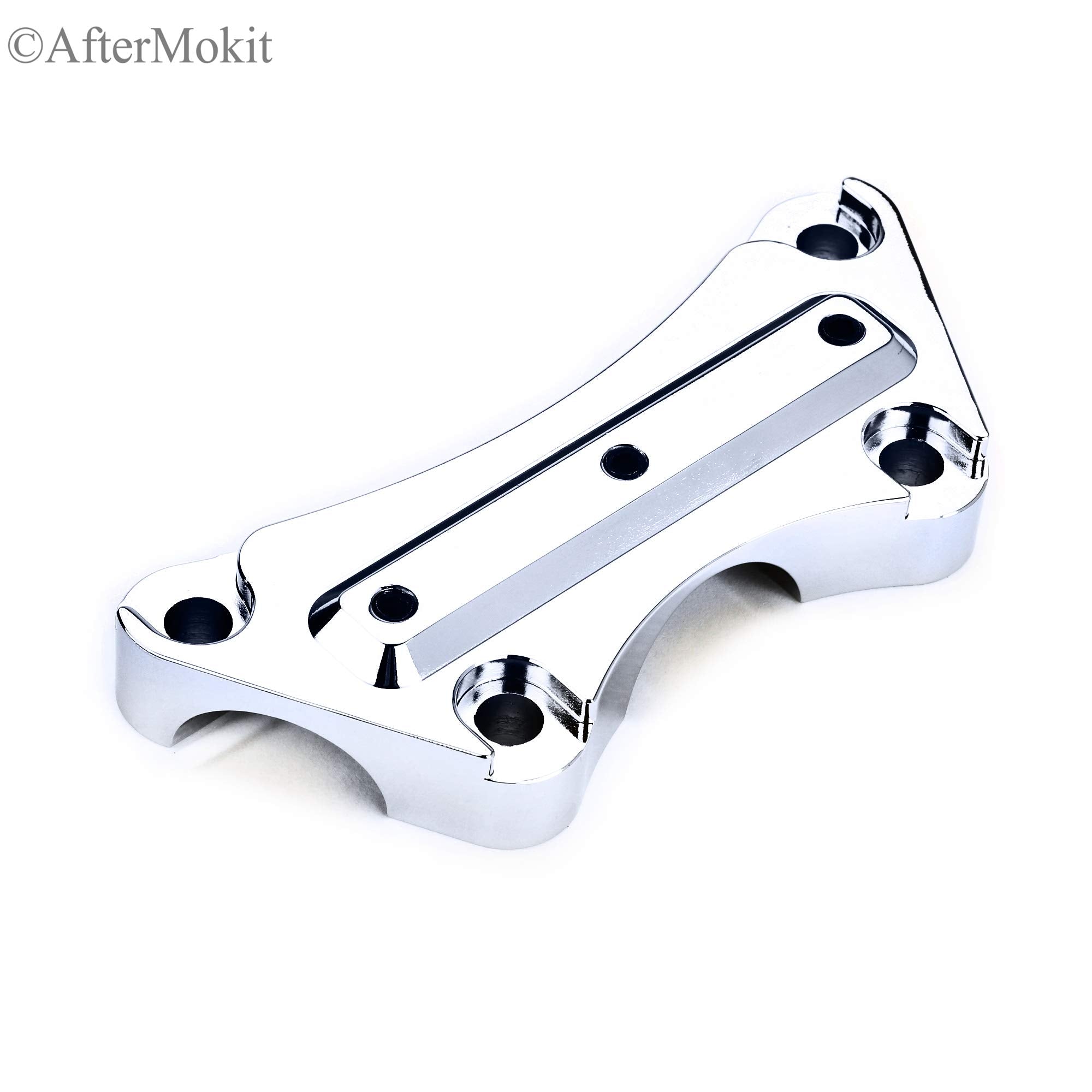 AfterMokit Replacement Handlebar Riser Top Clamp for 1993-2014 Electra Glide Ultra Classic Road Glide Road King Sportster Street