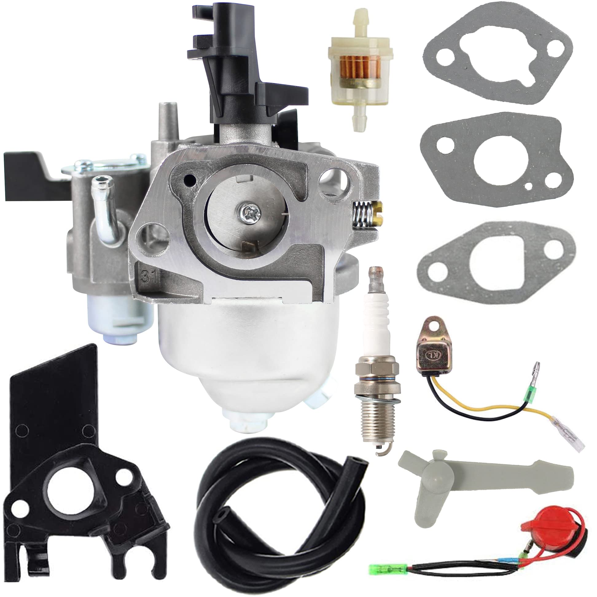 Sh265 Carburetor For Kohler Ch270 Sh255 Ch260 6.5 Hp 196Cc Engine Harbor Freight 69730 60363 Part 1785322-S 1885316-S 1885305-S