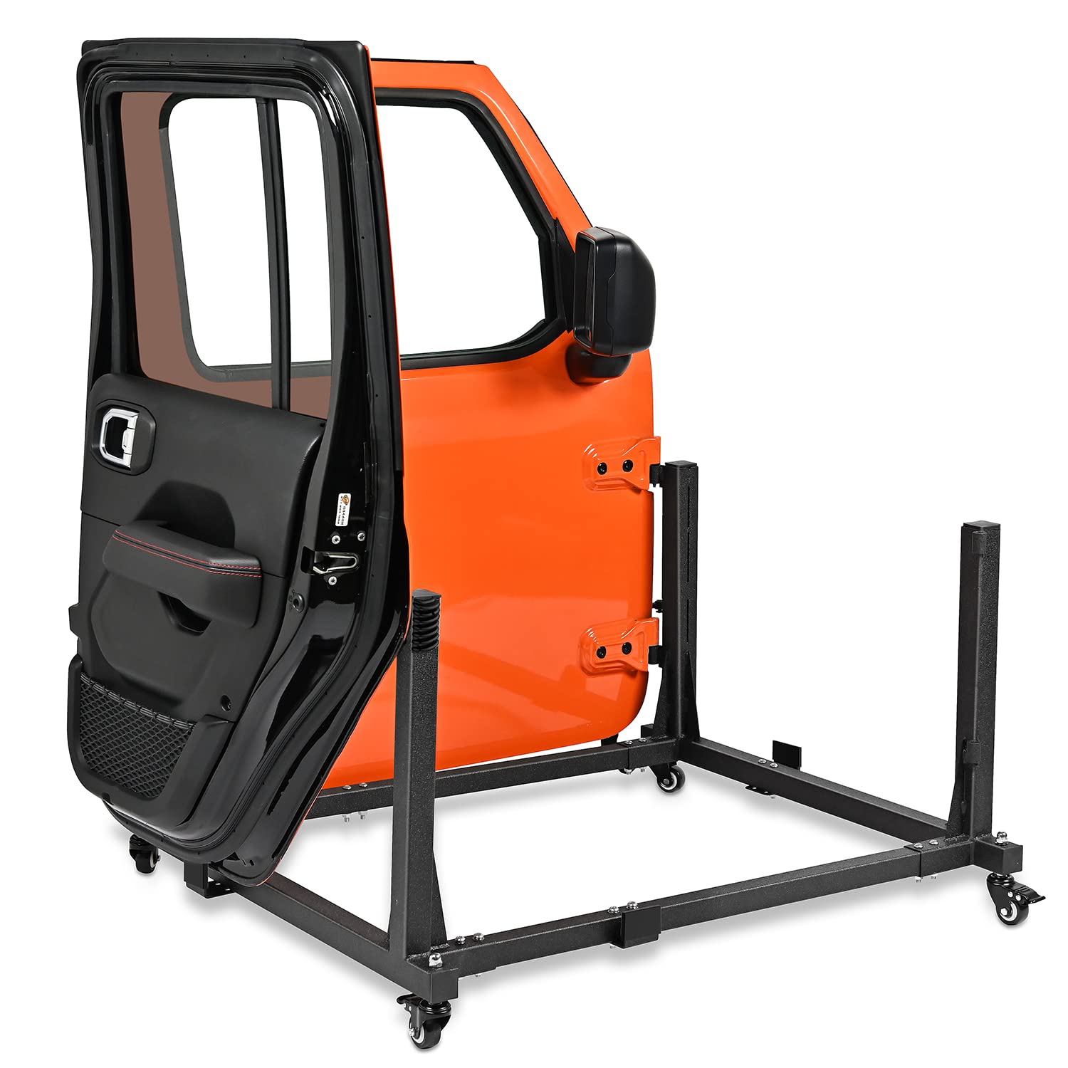 Nilight Door Storage Rack Movable Cart Door Holder Sliding Bracket Hanger For 2007 2008 2009 2010 2011 2012 2013 2014 2015 2016