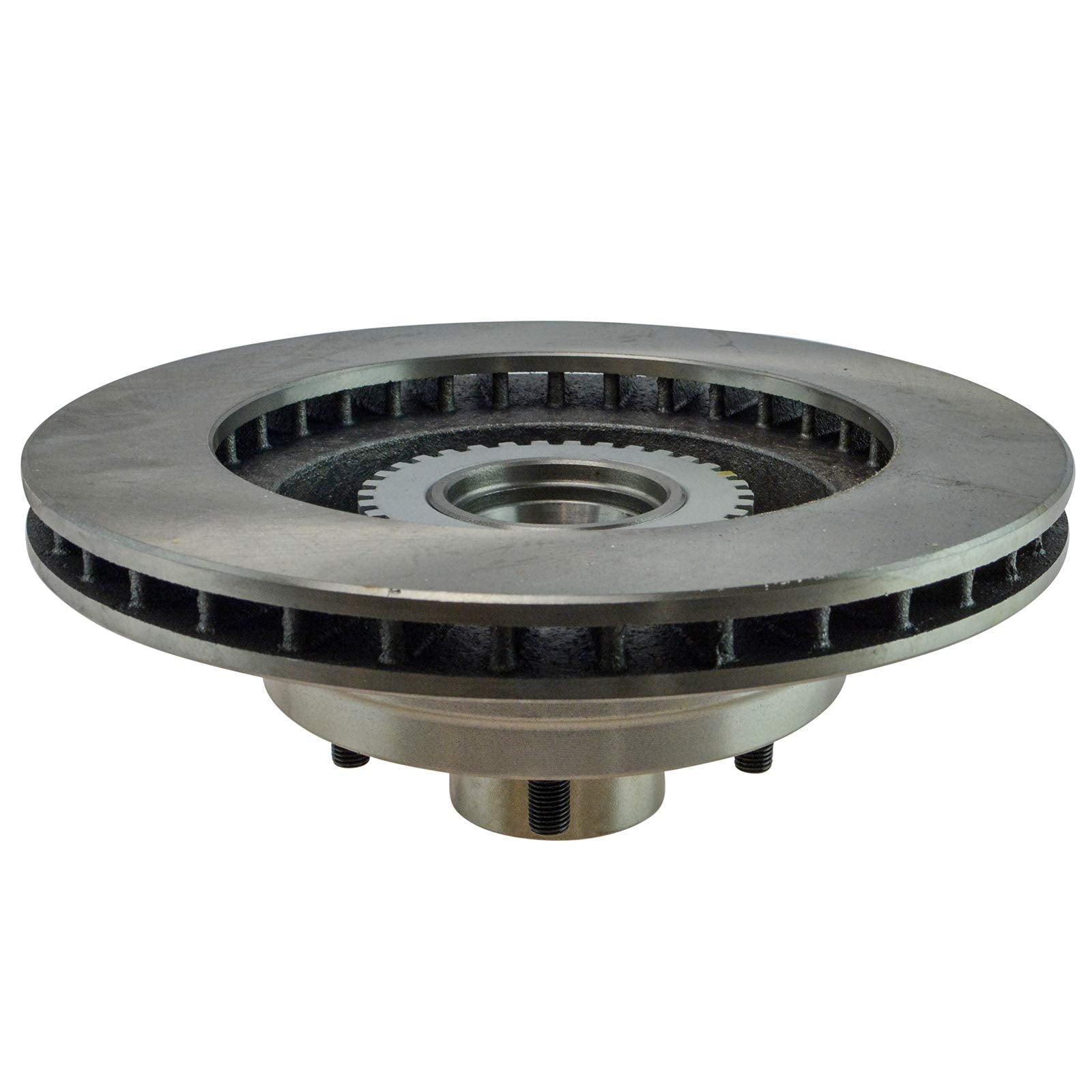 Trq Front Brake Pad & Rotor Kit Brake Pads Brake Rotor Ceramic Compatible With 1991-1996 Buick Roadmaster 1991-1992 Cadillac Bro