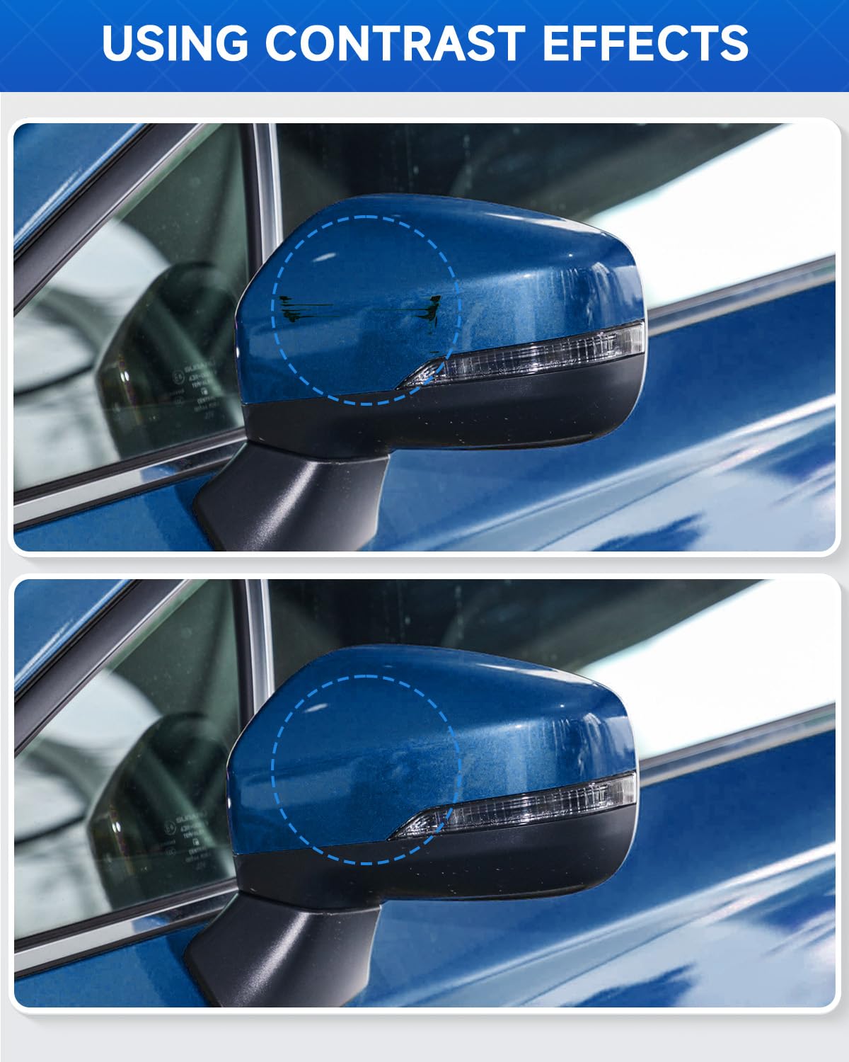 J8U Quartz Blue Pearl Compatible with Subaru Exact Match Touch Up Paint Car Scratch Repair