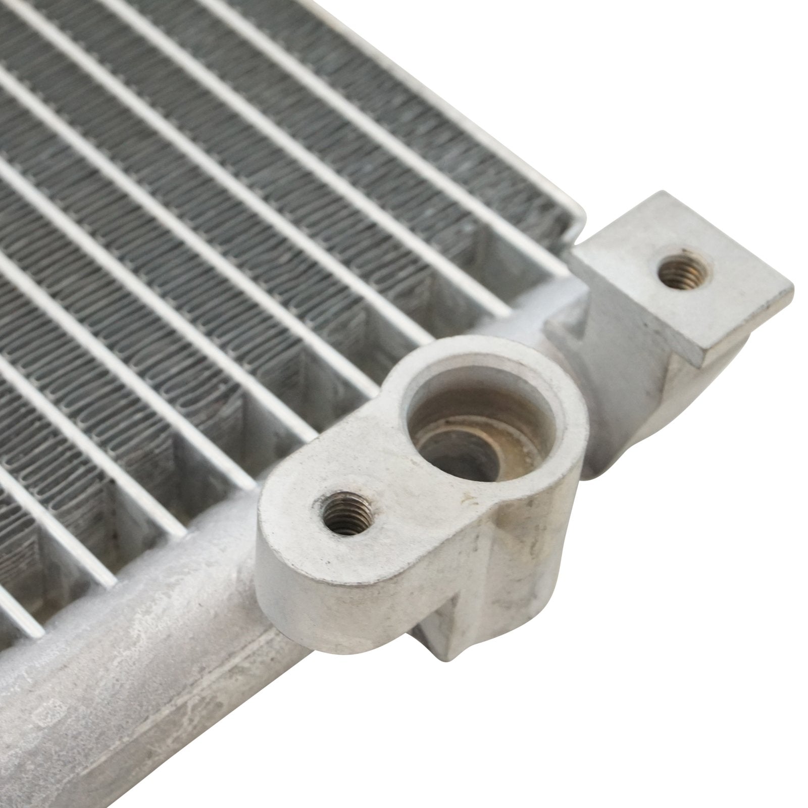 TRQ Air Conditioning A/C Condenser Receiver Drier Compatible with 2003-2009 Lexus GX470 Toyota 4Runner LX3030113 TO3030199