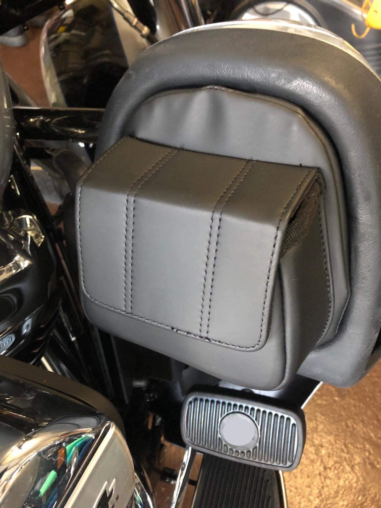 Wowtk Pair Of Lower Fairing Panels Storage Pouches,Fairing Lower Door Pockets Fits For Harley Touring Road Glide Street Glide Trike Tri Glide 2014-2024