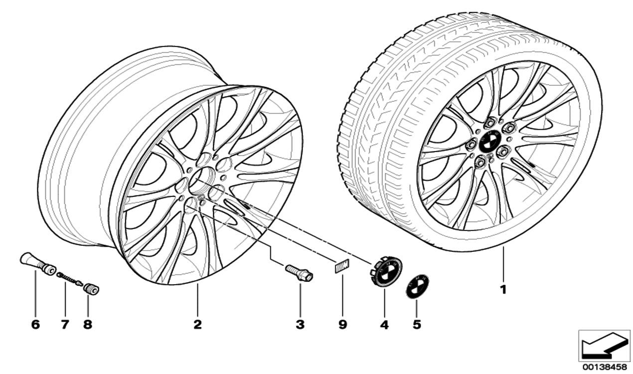 Bmw 36-11-2-228-660 M Badge