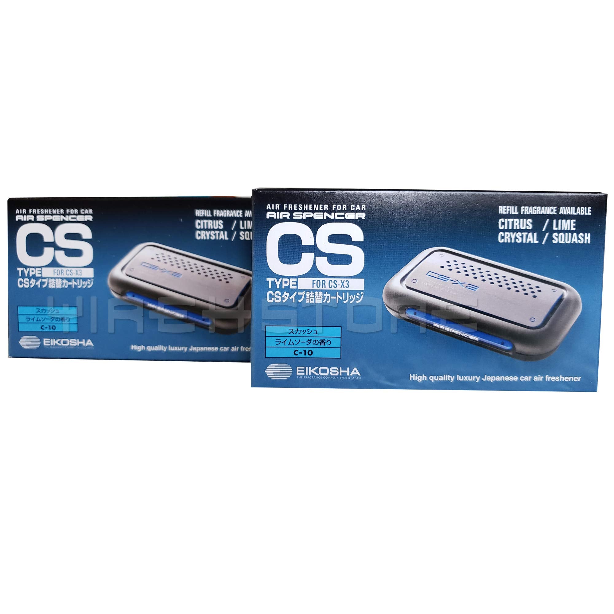 Csx3 Squash Air Spencer Refill X 2 Packs, Jdm Car Air Freshner Cs-X3 Squash