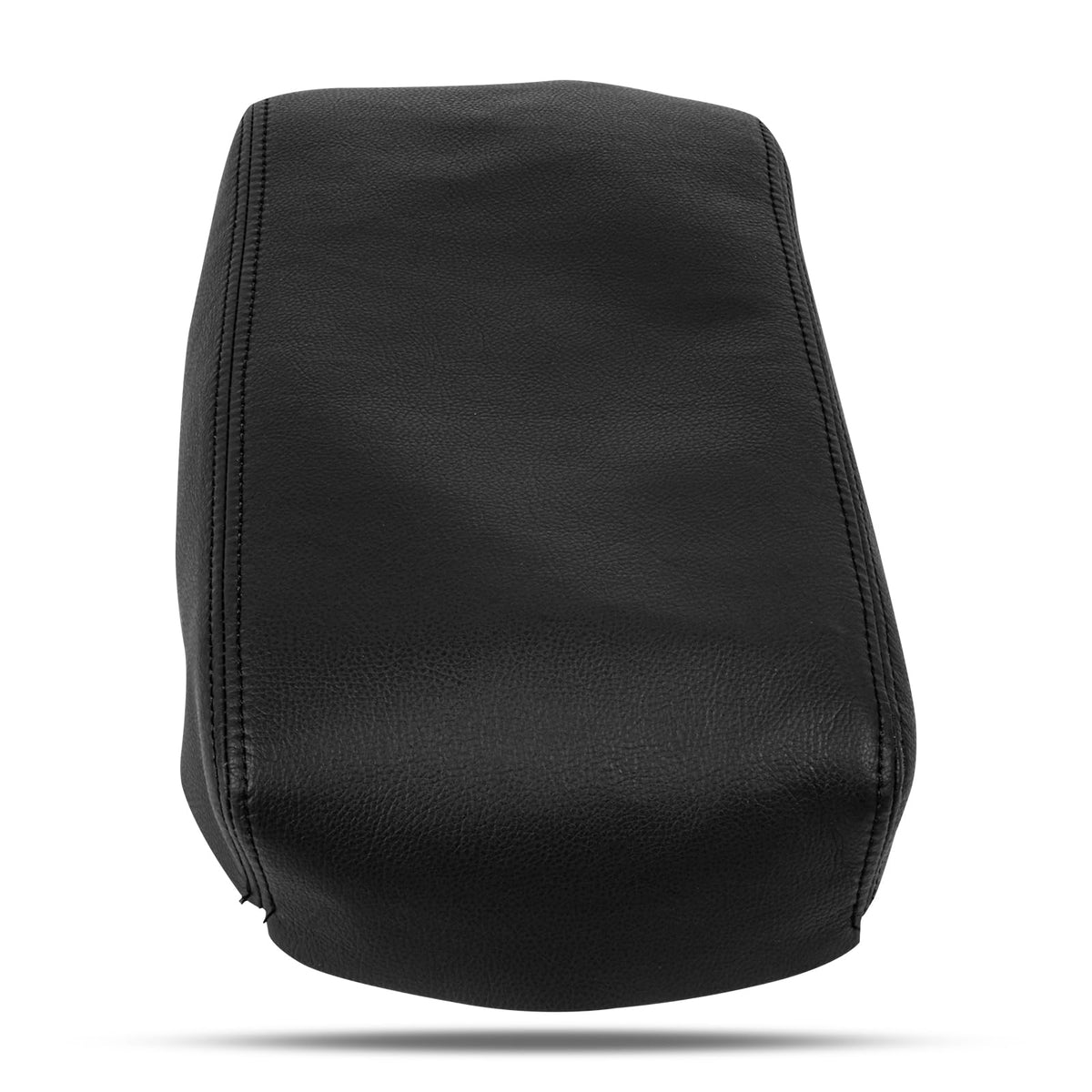 SCITOO Auto Black Leather Armrest Center Console Lid Skin Cover Replacement fit WBCARB07X4DCGXN