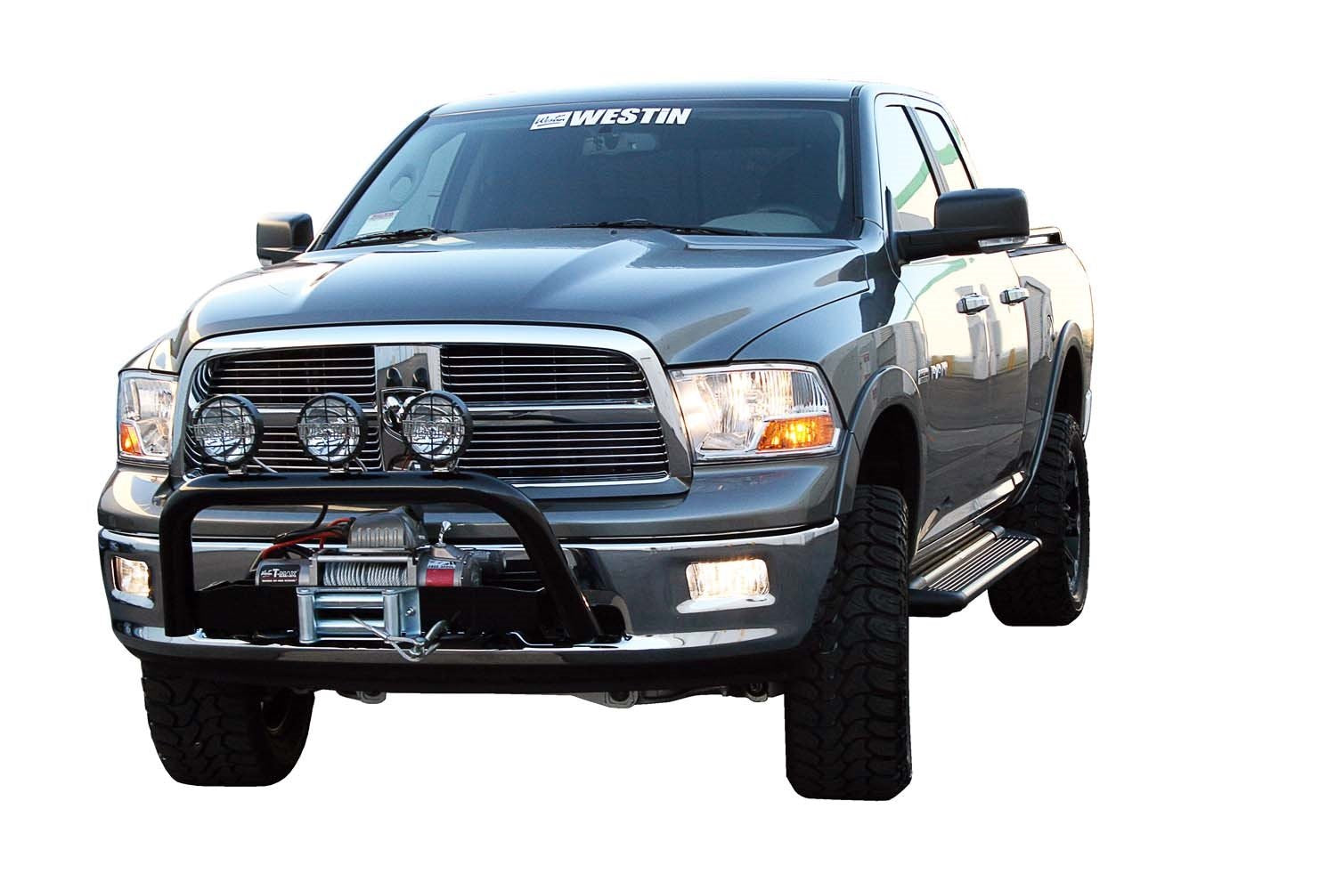 Westin 27-1905 Running Board Mount Kit Fits 2009-2018 Ram 1500 Quad Cab Crew Cab 2019-2023 Ram 1500 Classic Quad Cab Crew Cab 20