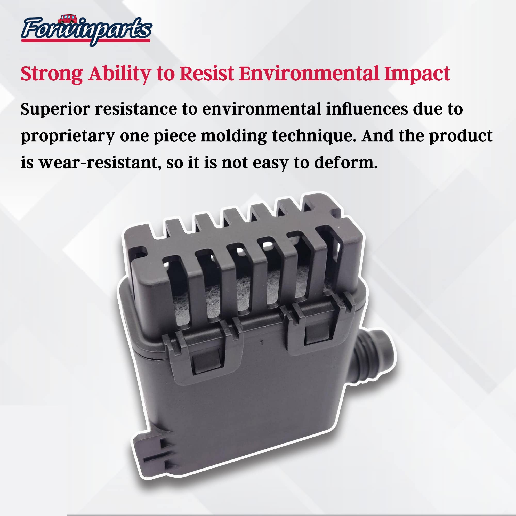 Forwinparts Evap Canister Vent Solenoid Valve Assembly For 2004-2010 Chevy Silverado Gmc Sierra 1500 2500 3500 Hd Classic P0449 Vapor Canister Vent Solenoid 19207763 911-237 10357992 Cvs34