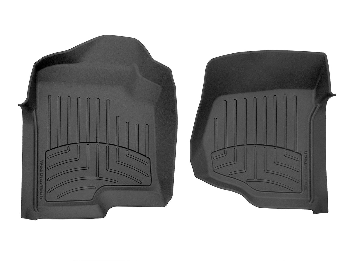 WeatherTech FloorLiner HP Custom Fit Floor Mats for Escalade, Escalade EXT, Avalanche, Silverado, Silverado 1500-1st Row (440661