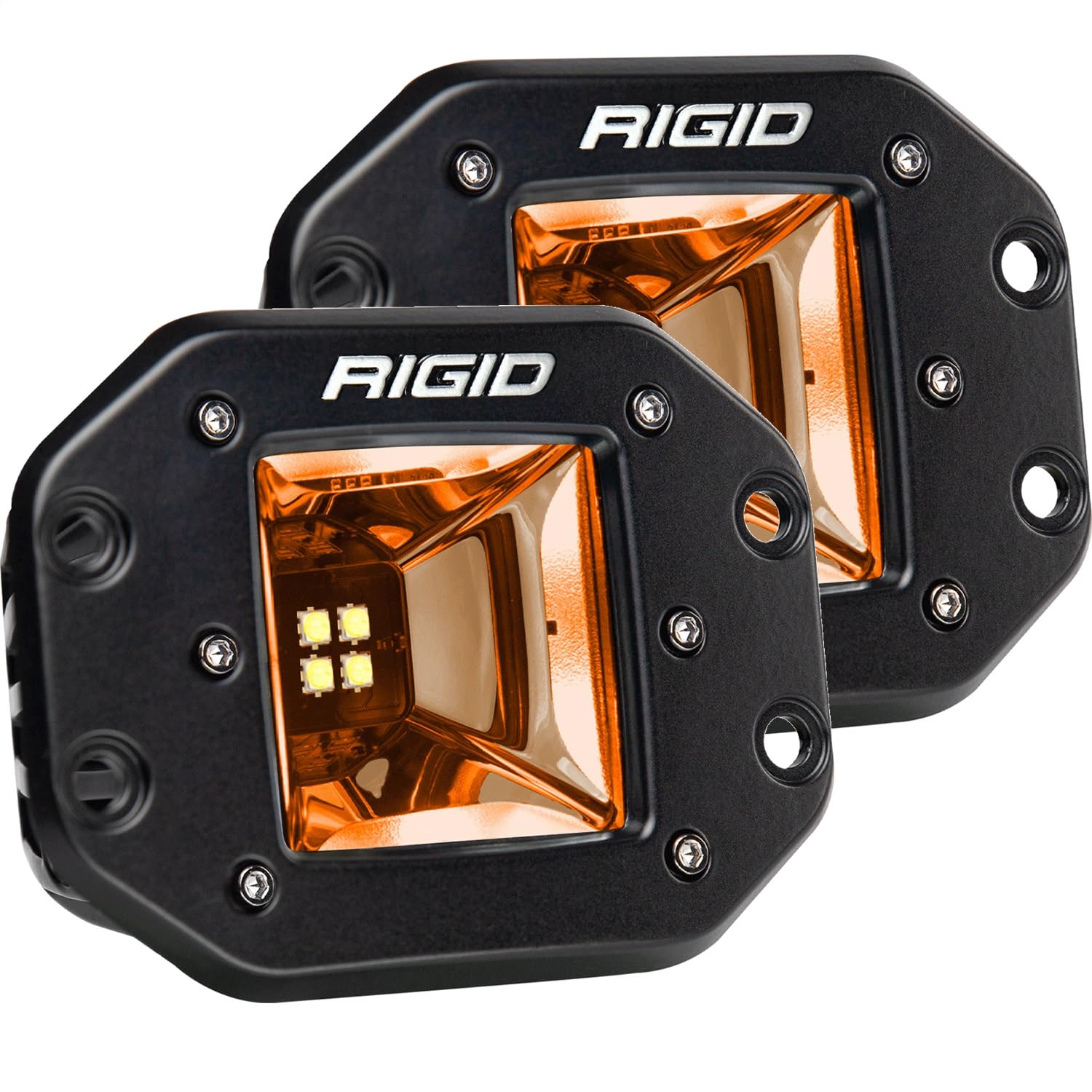 Rigid Industries - Radiance+ Scene Rgbw Flush Mount - Pair (682153)