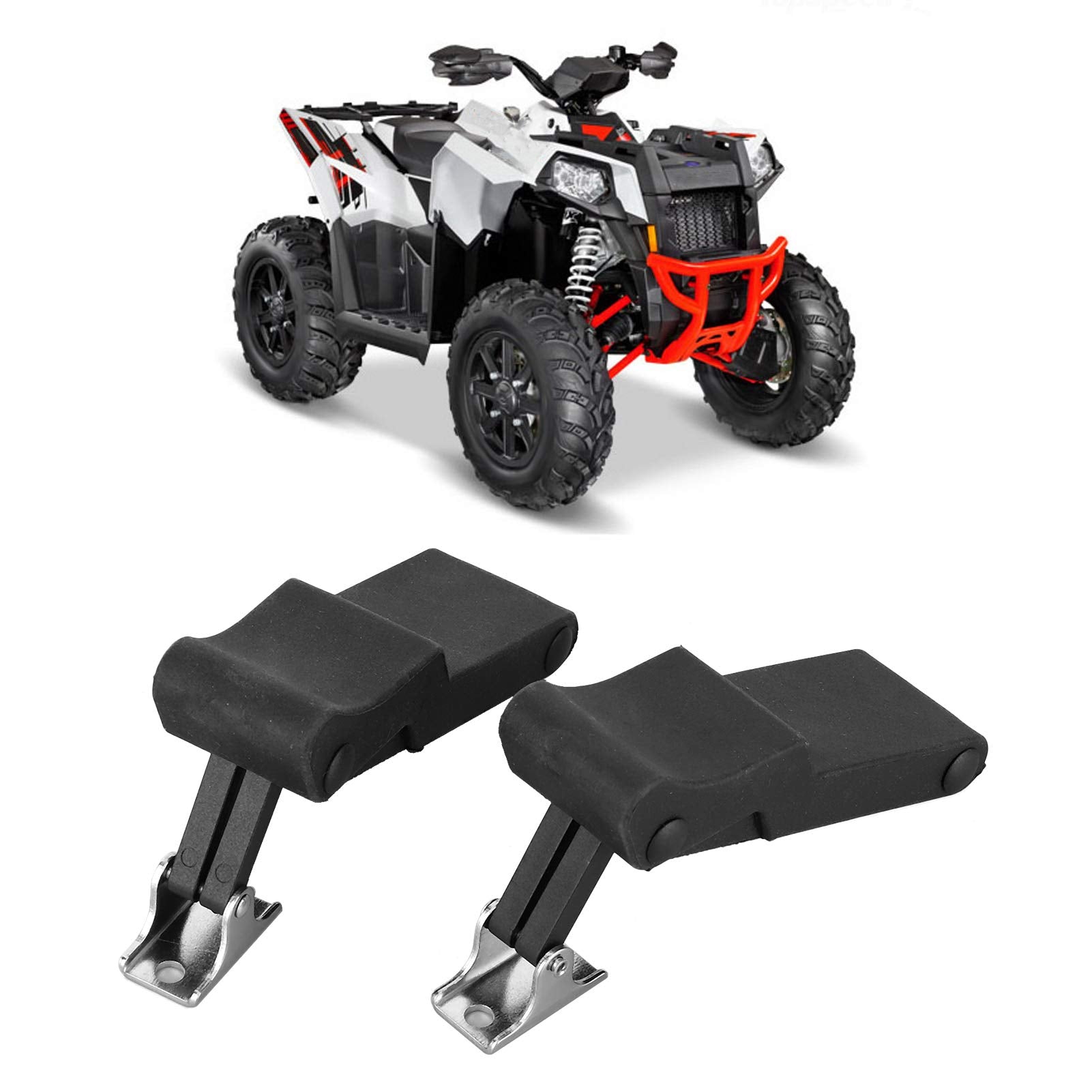 2Pcs Front Storage Rack Rubber Latch Fit For Polaris Sportsman 450 570 850 Touring Etx 7081927